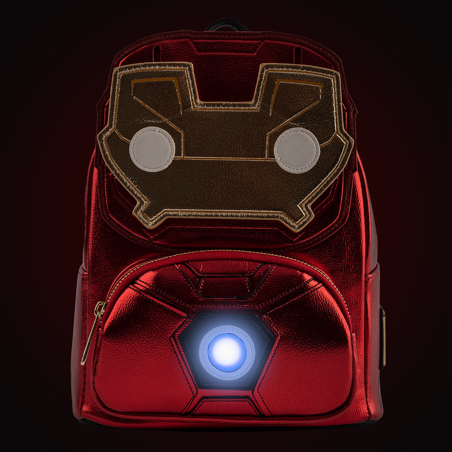 Funko Pop! by Loungefly Marvel Iron Man Light Up Mini Backpack