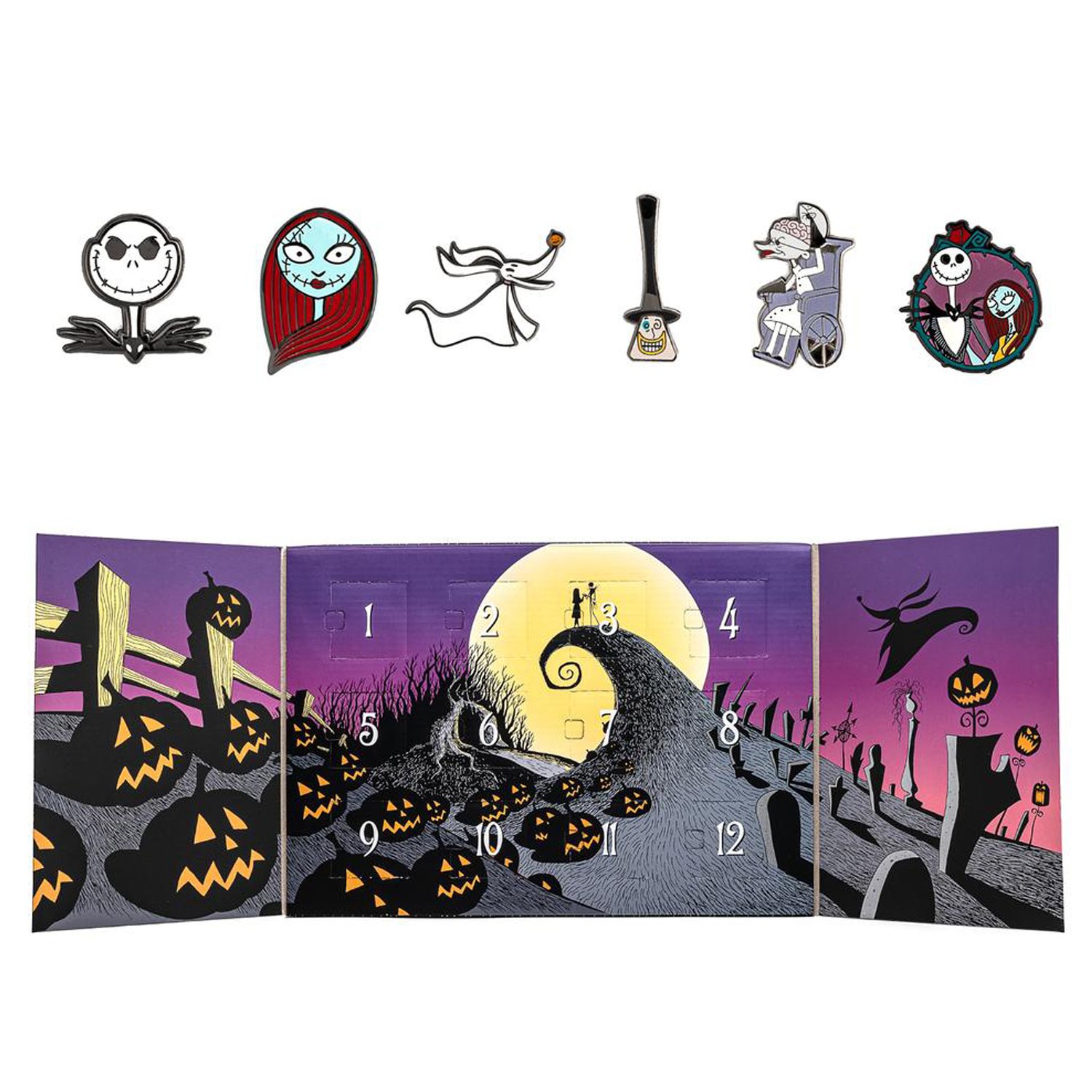 Disney The Nightmare Before Christmas Enamel Pin Advent Calendar