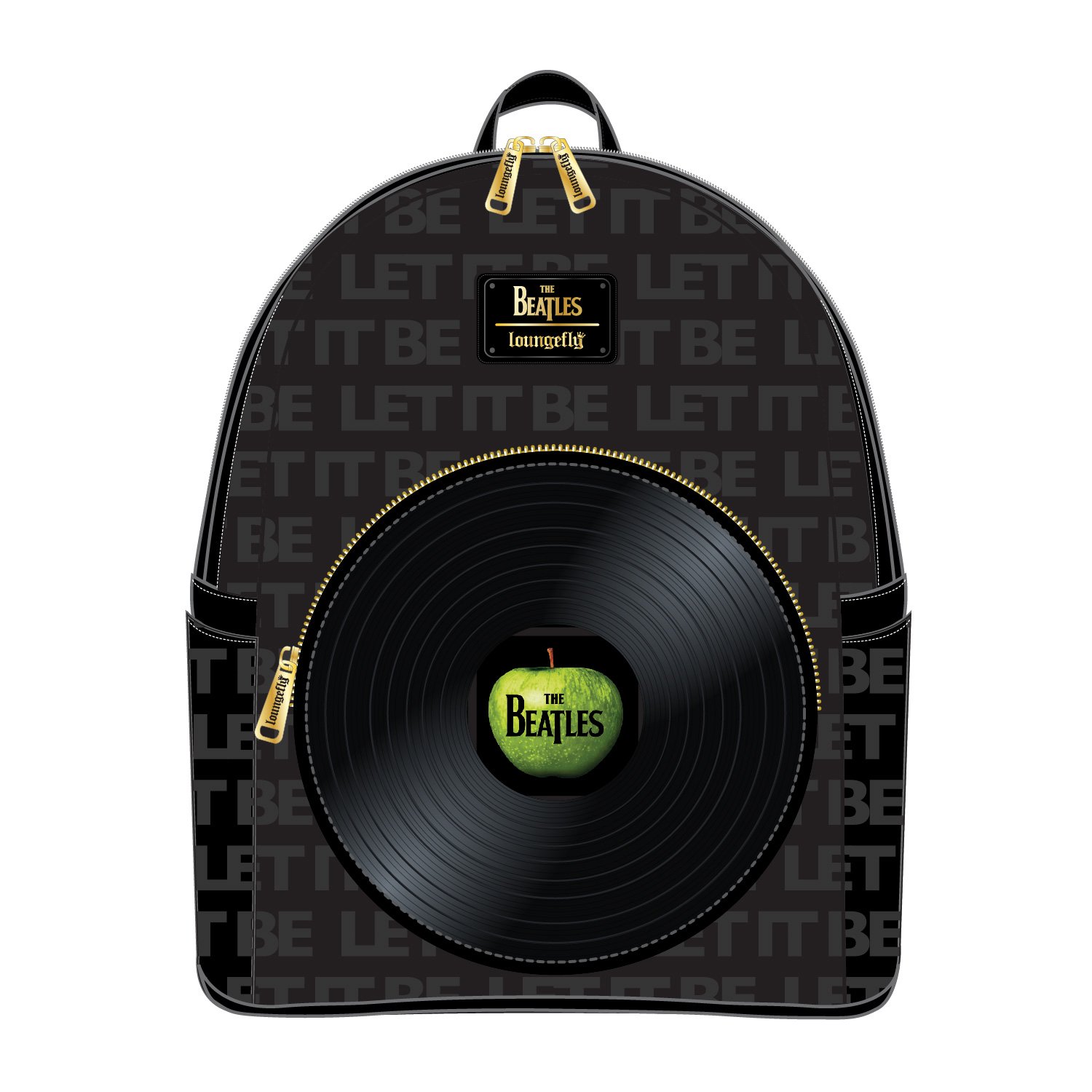 The Beatles Let It Be Vinyl Record Mini Backpack