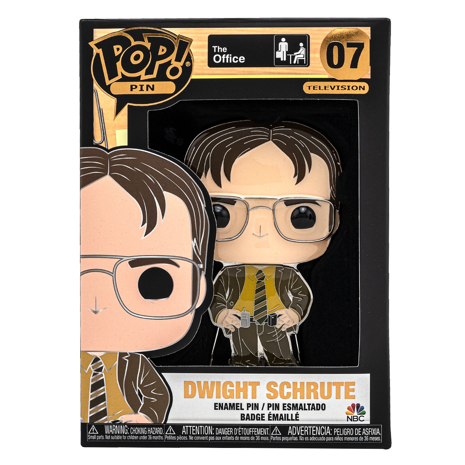 The Office Dwight Schrute Funko Pop! Pin