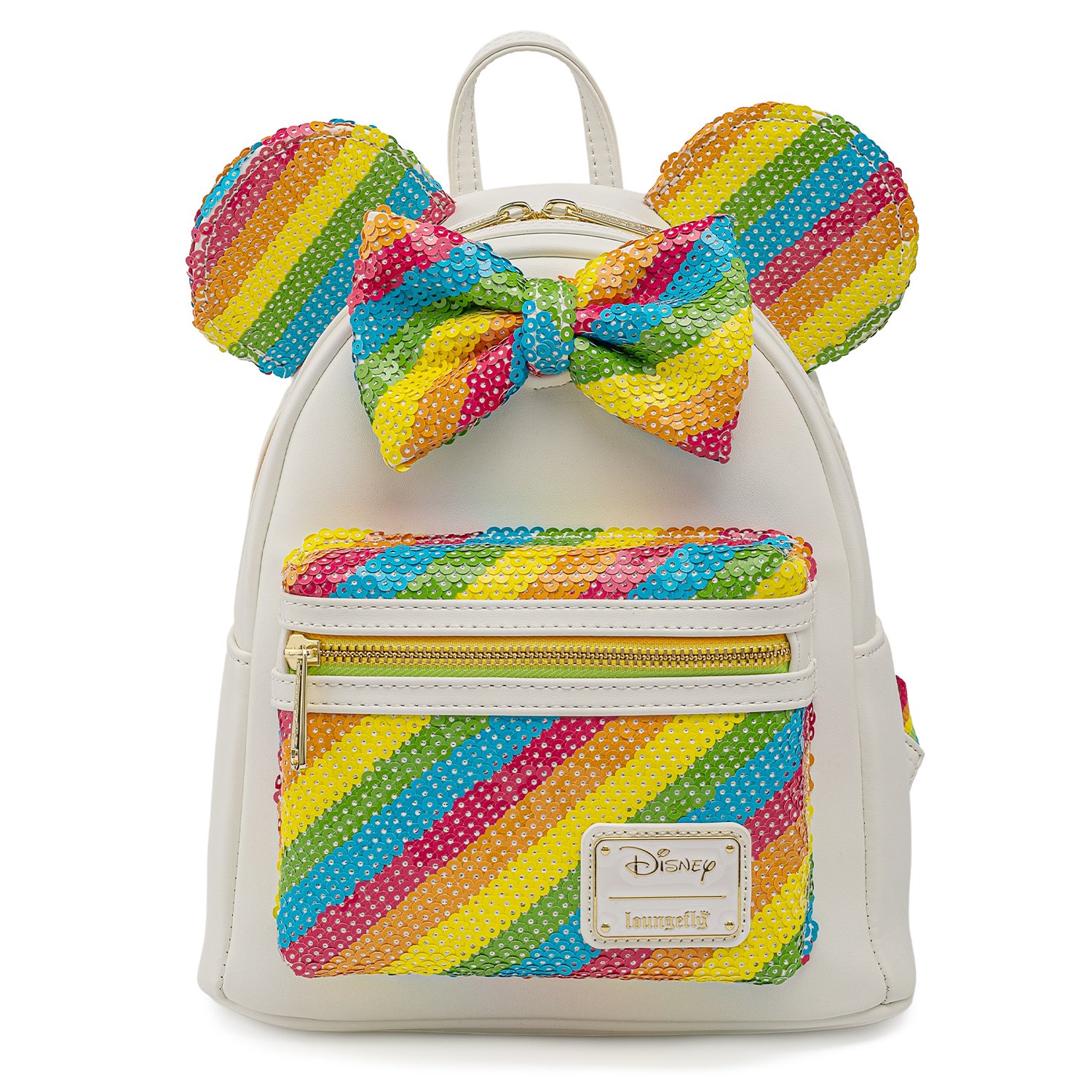 Disney Sequin Rainbow Minnie Mouse Mini Backpack