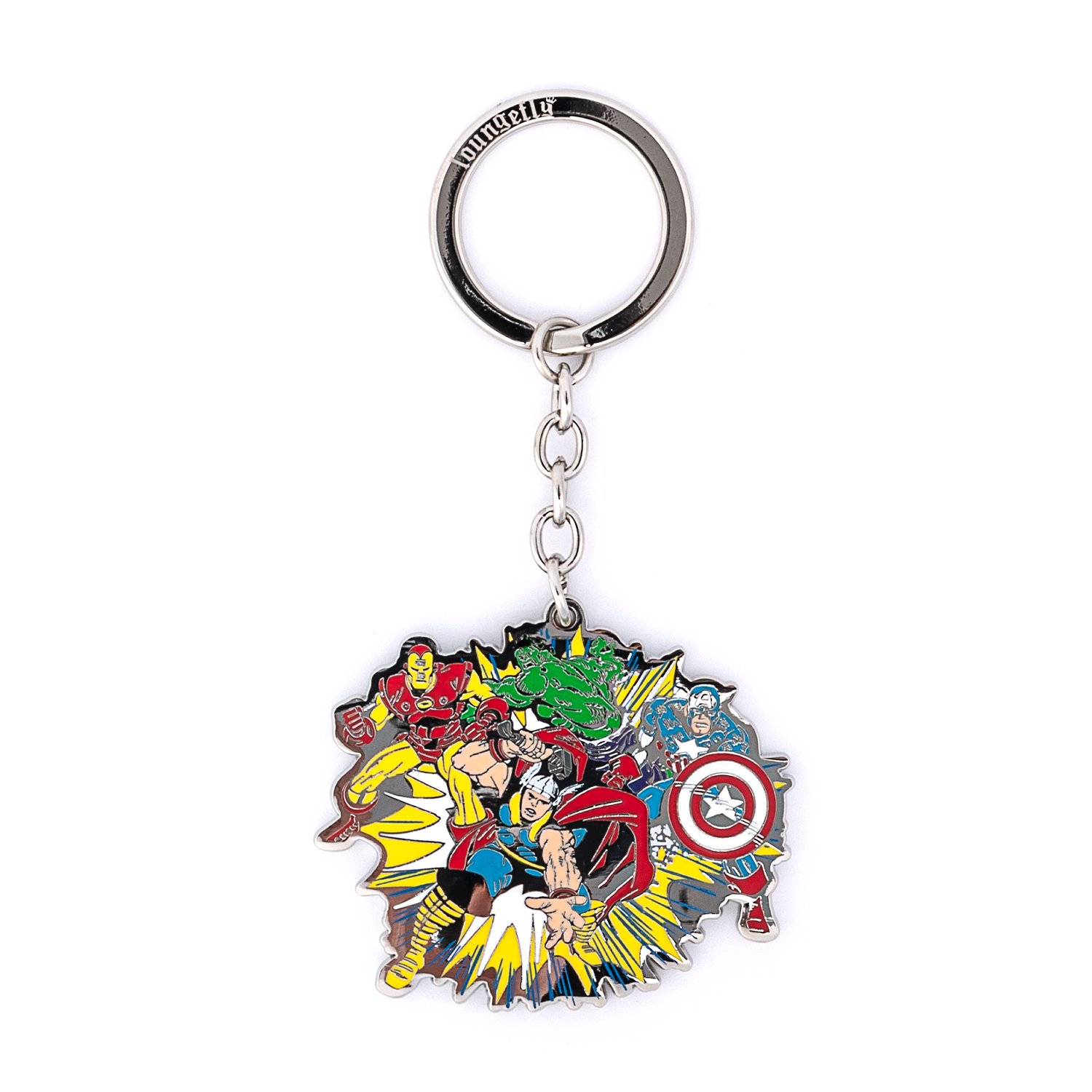 Marvel The Crew Enamel Keychain