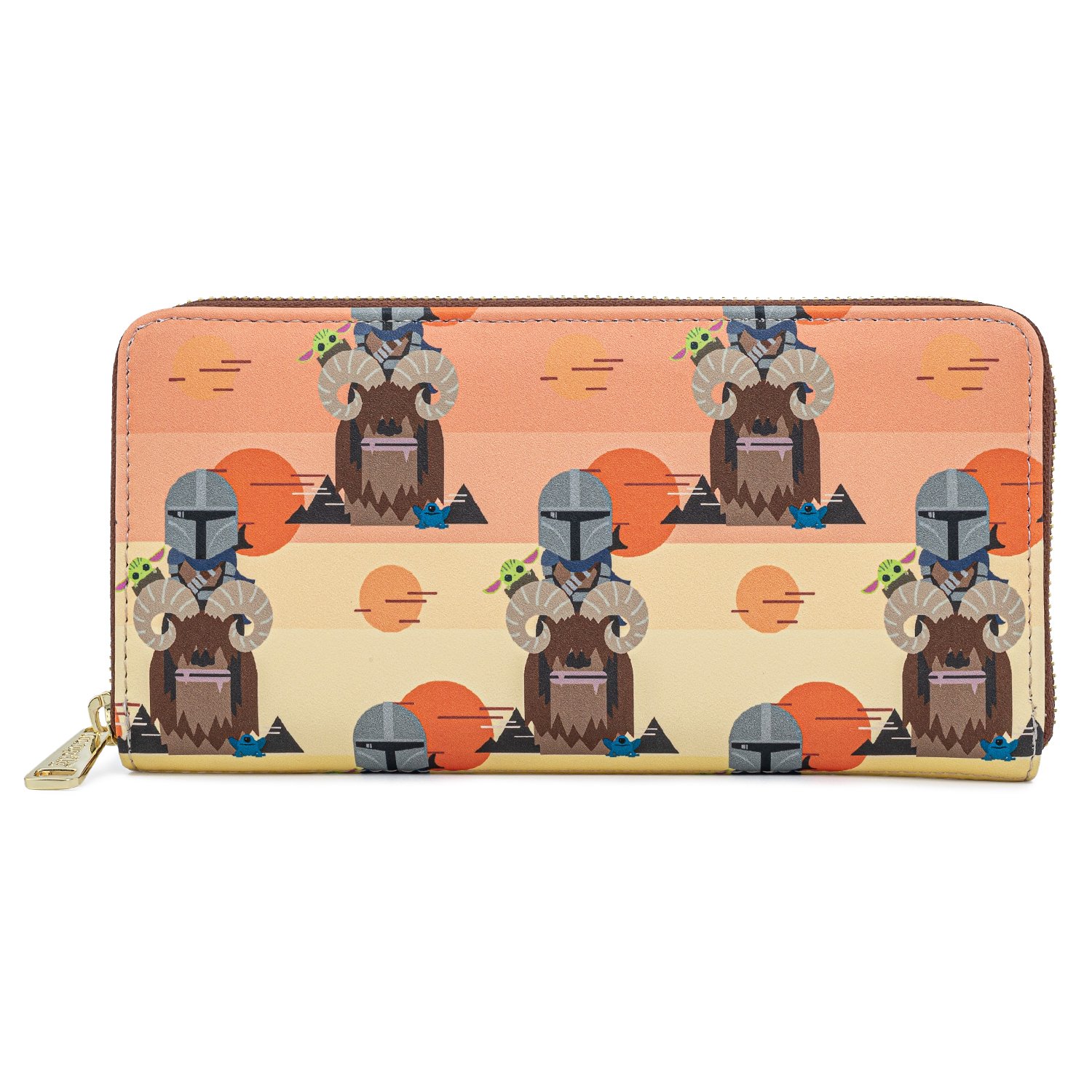 Star Wars The Mandalorian Bantha Zip Around Wallet