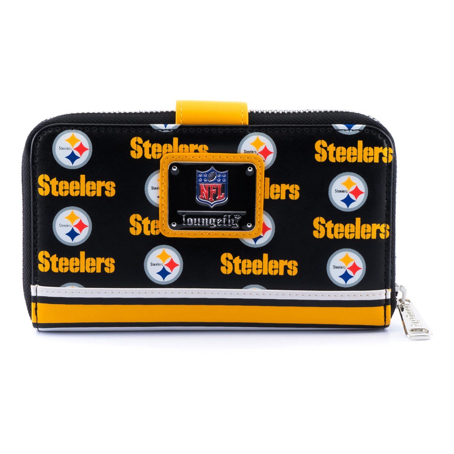 NFL Pittsburgh Steelers Logo Zip Around Wallet