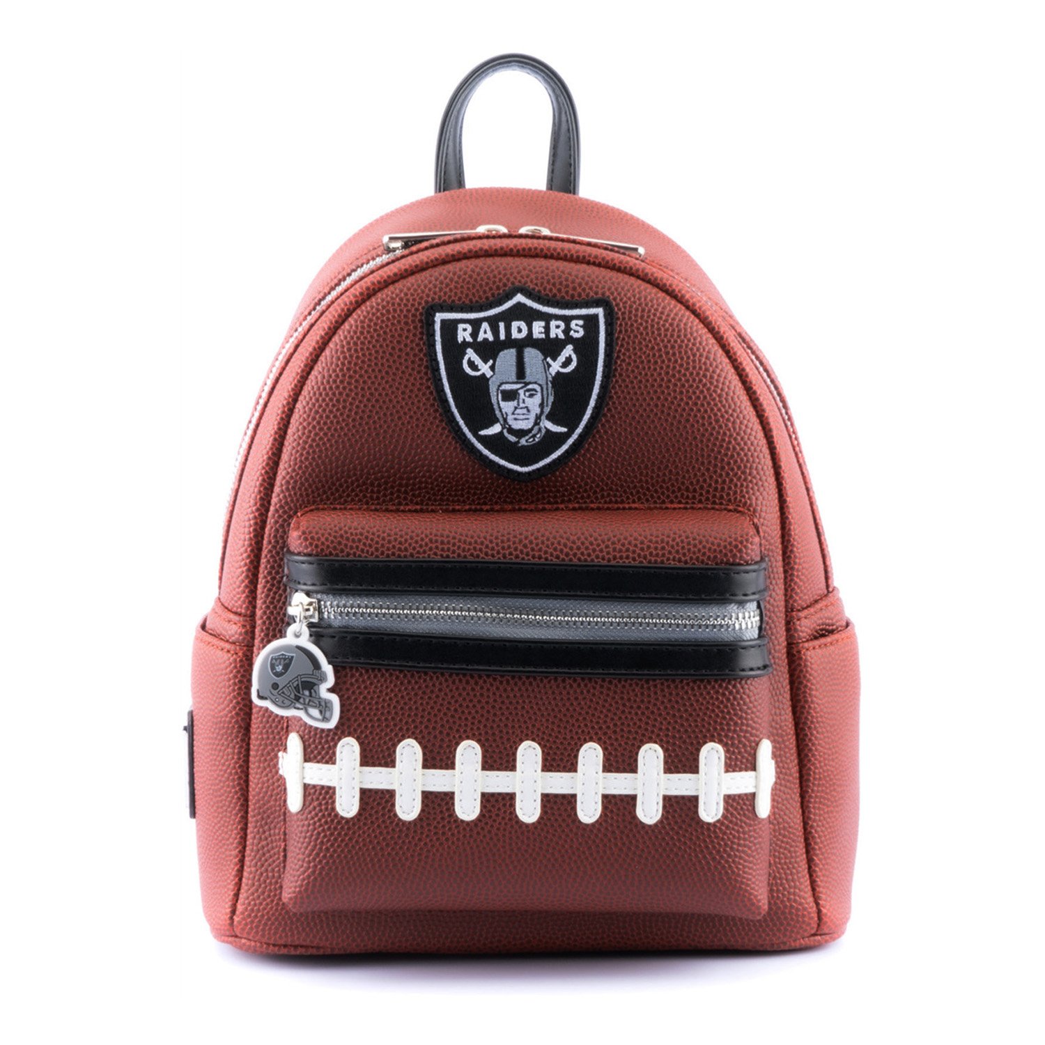 NFL Las Vegas Raiders Pigskin Logo Mini Backpack
