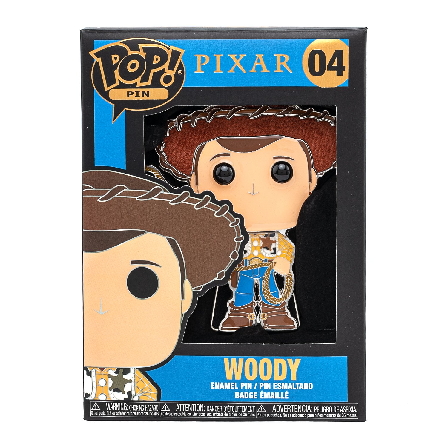 Pixar Toy Story Woody Funko Pop! Pin