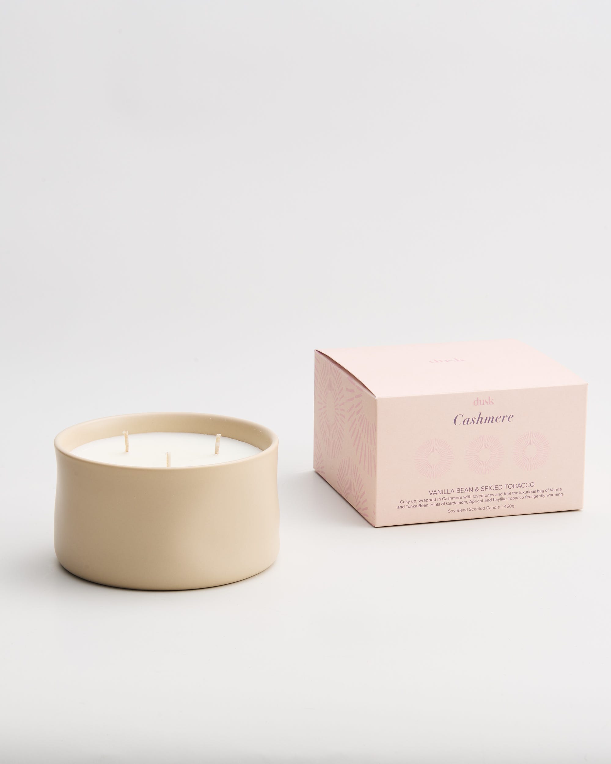 Cashmere Soy Blend Scented Candle 450g