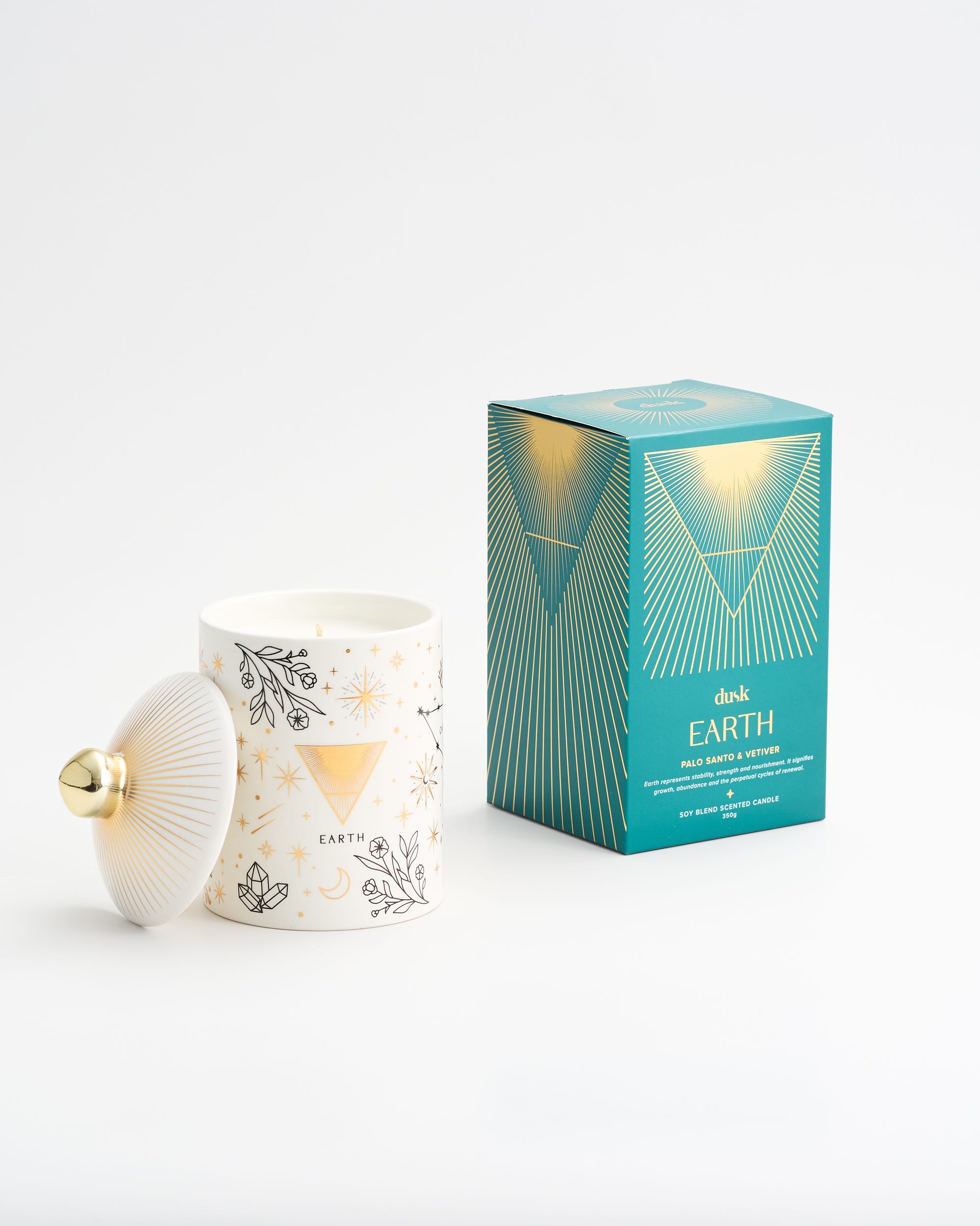 Earth Soy Blend Scented Candle 350g