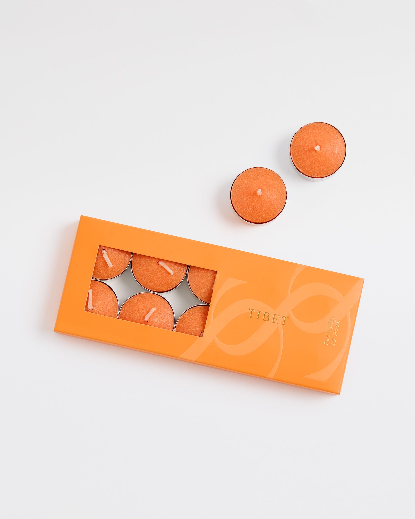 Lychee & Black Tea Tibet Scented Tealight Candles (10 Pack)