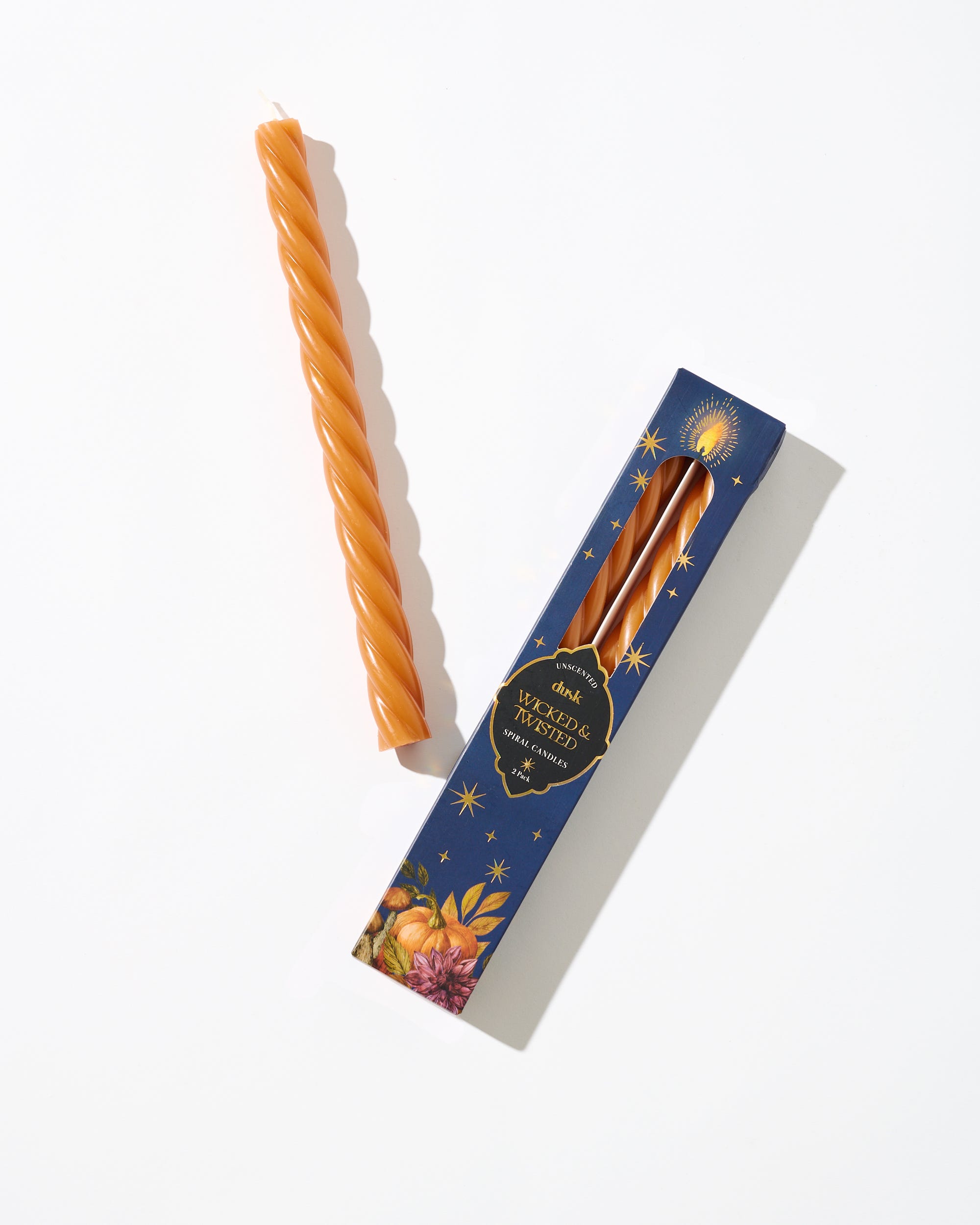 Wicked and Twisted Unscented Dinner Candle Duo 2 Pack