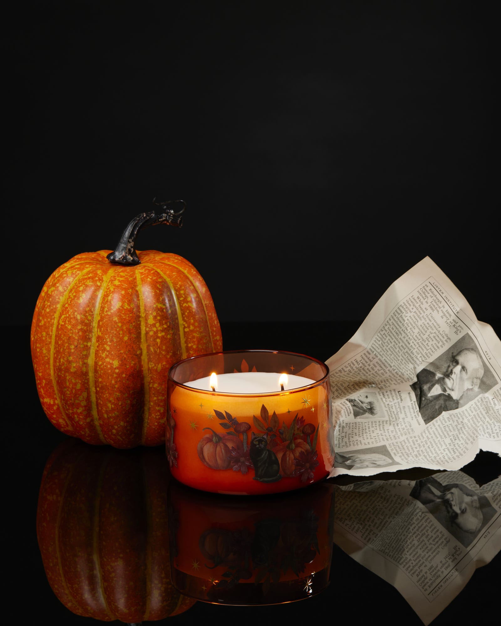 Purrfect Pumpkin Soy Blend Scented Candle 450g