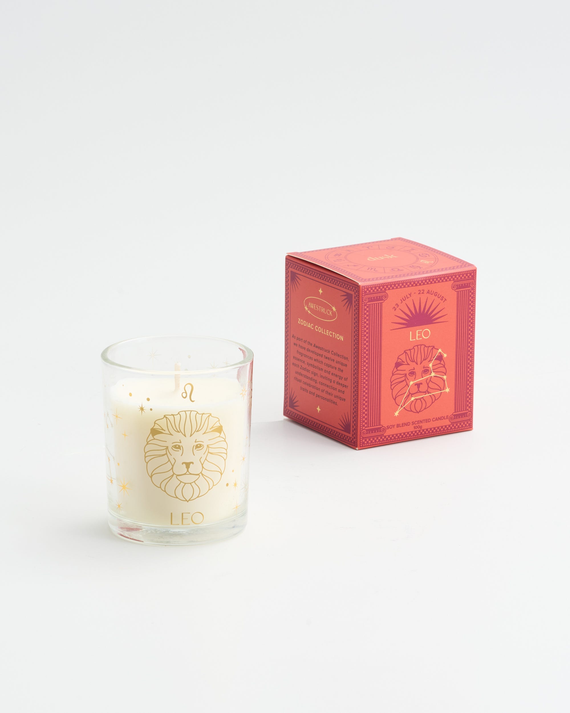 Leo Soy Blend Scented Candle 100g