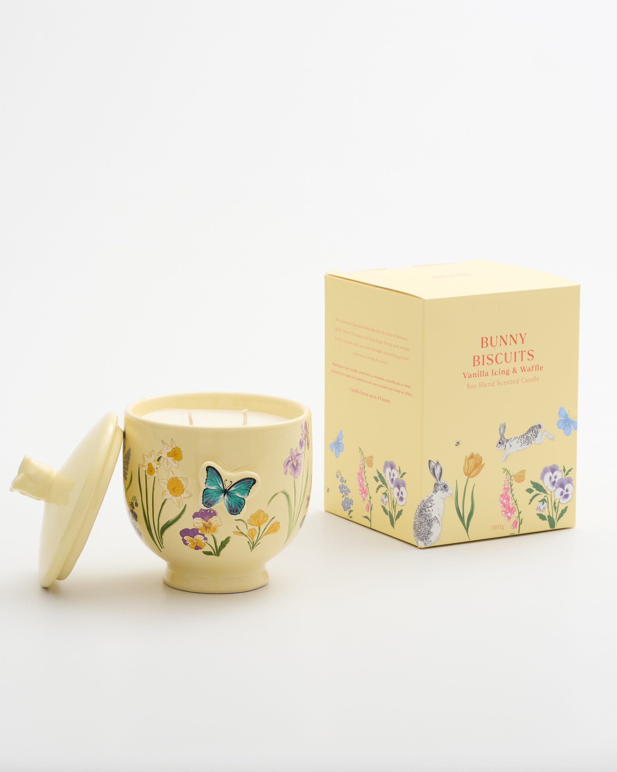 Bunny Biscuits Ceramic Candle 360g