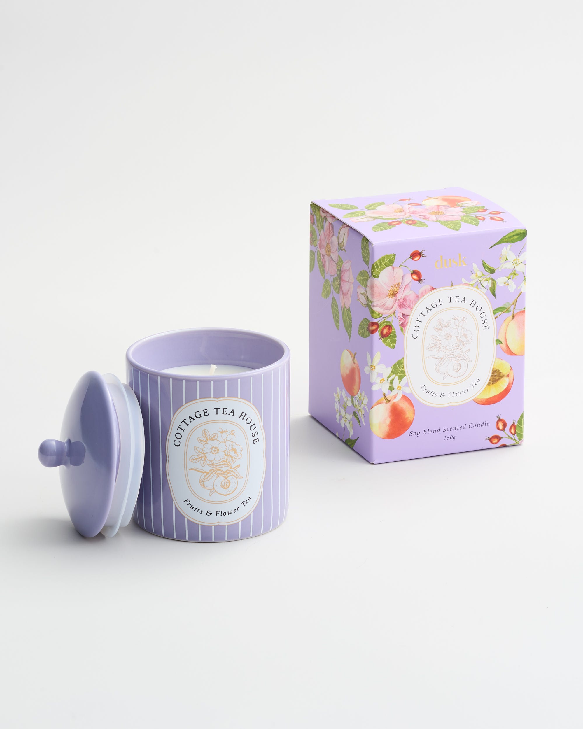 Cottage Tea House Ceramic Candle 150g