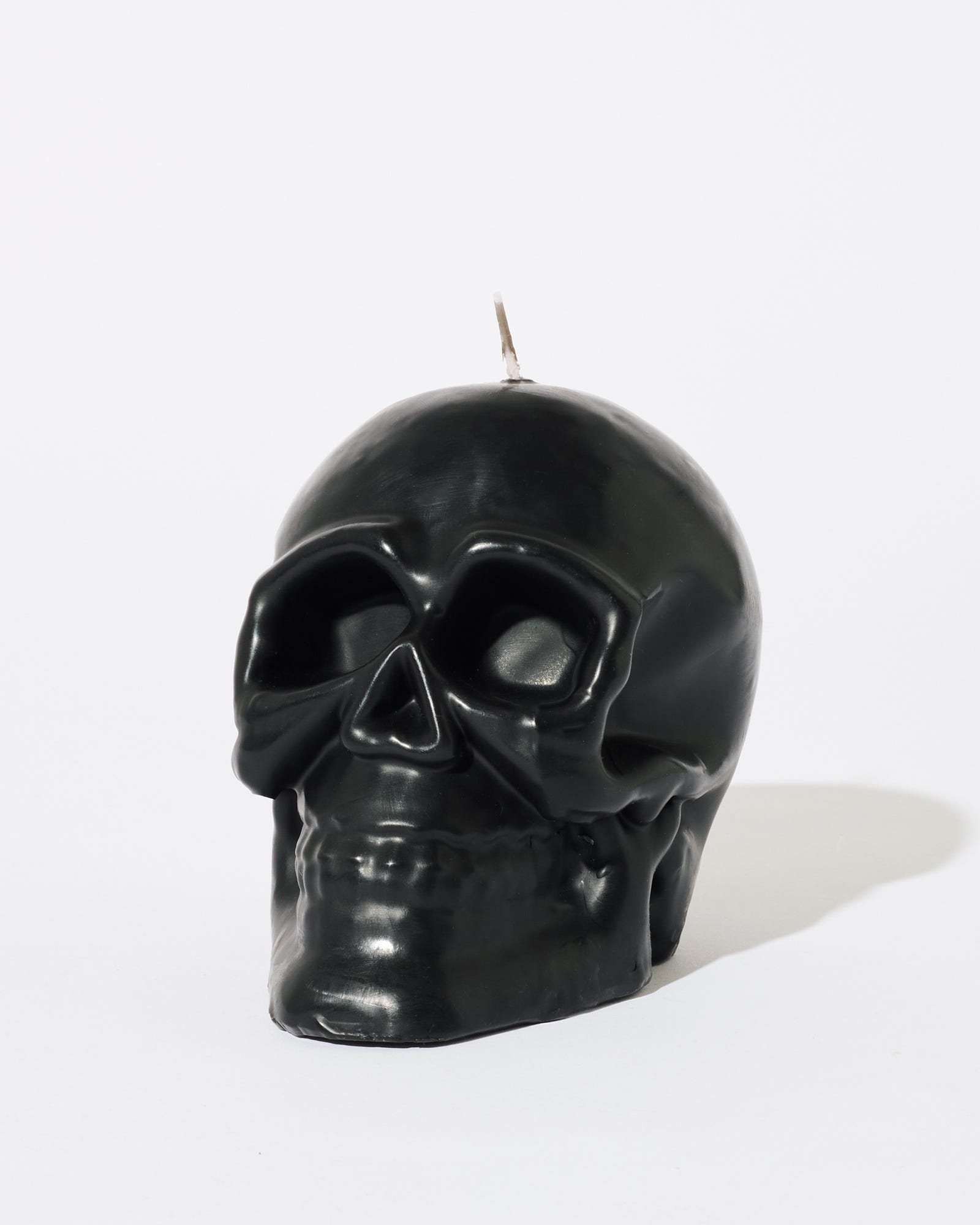 Bleeding Skull Unscented Candle Black & Red 1.1kg