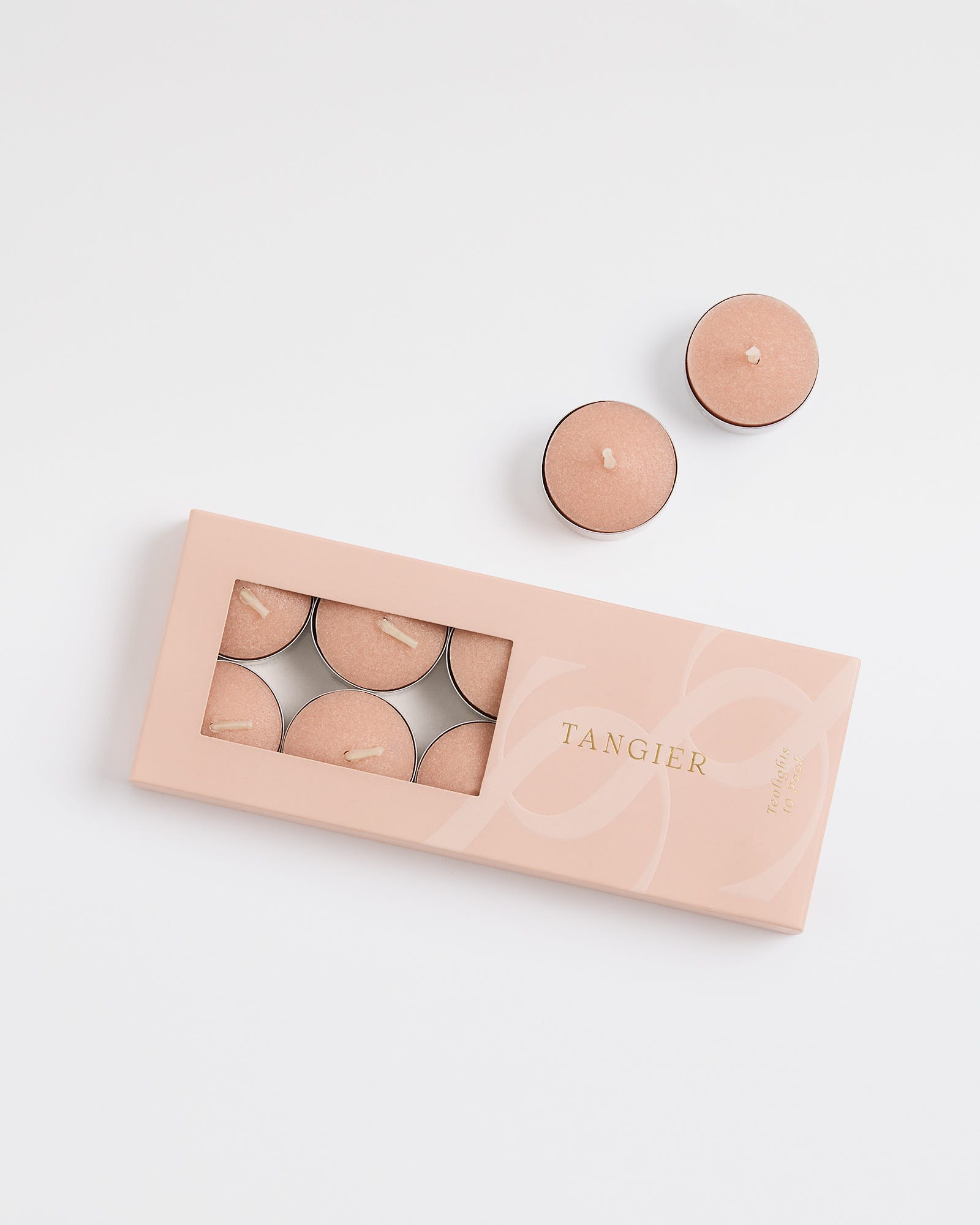 Vanilla & Musk Tangier Scented Tealight Candles (10 Pack)