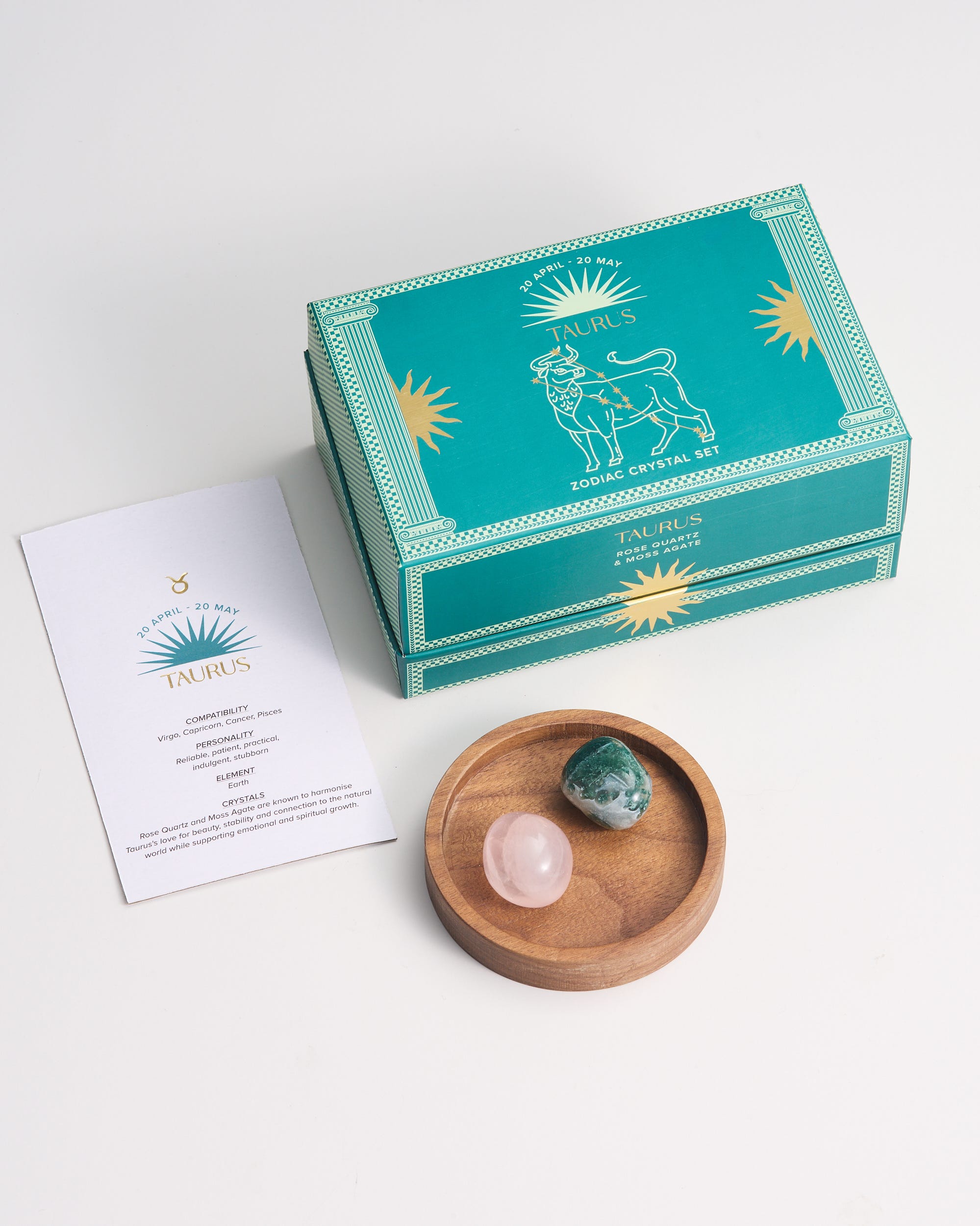 Taurus Zodiac Crystal Set