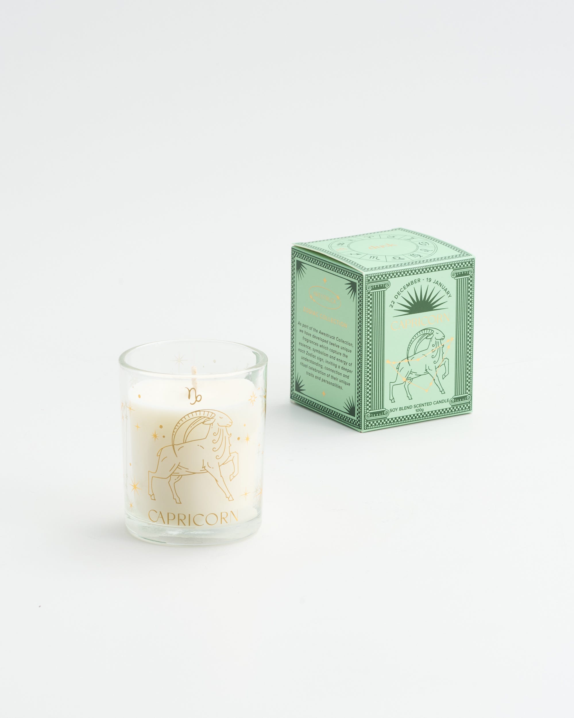 Capricorn Soy Blend Scented Candle 100g