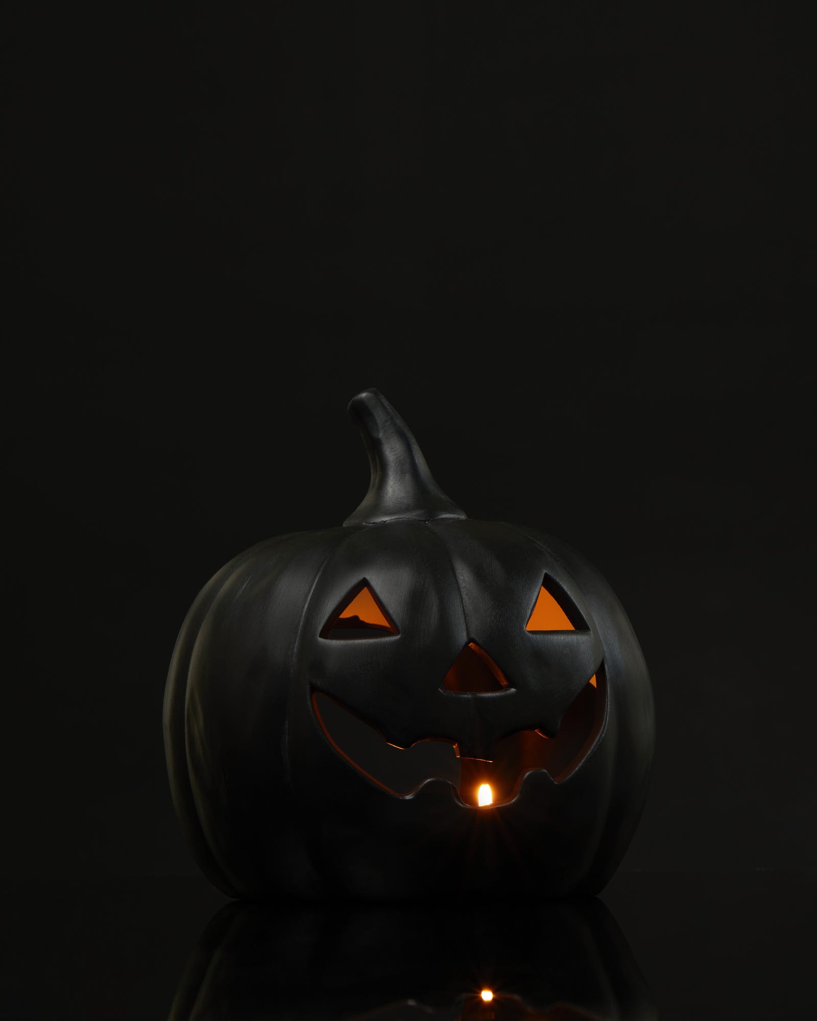 Boo-tiful Pumpkin Medium Tealight Holder