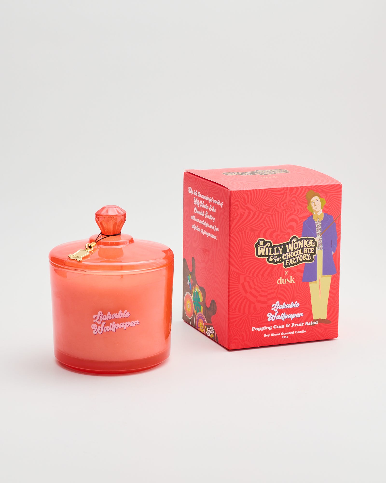 Lickable Wallpaper Soy Blend Scented Candle 355g