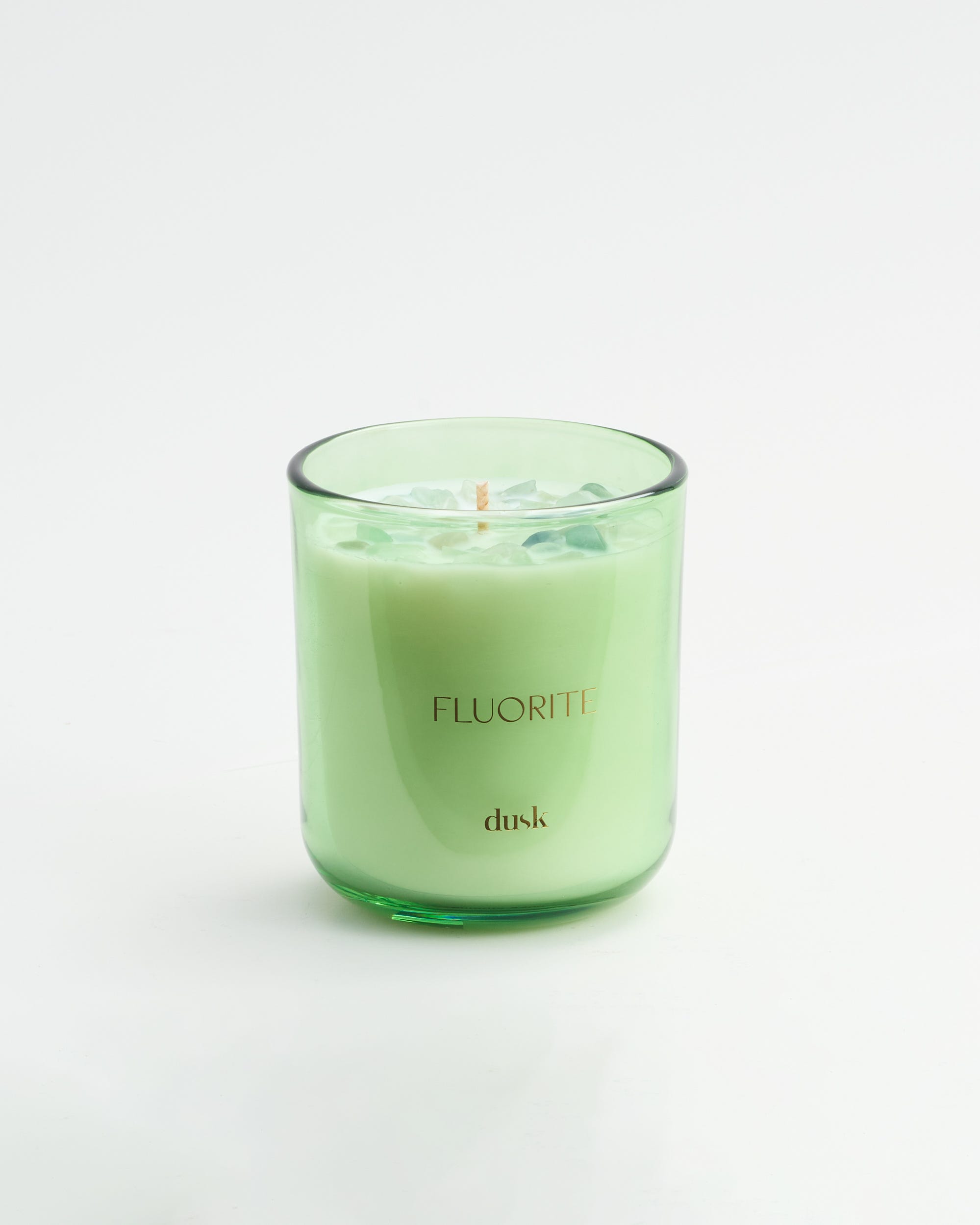 Fluorite Crystal Infused Soy Blend Scented Candle 220g