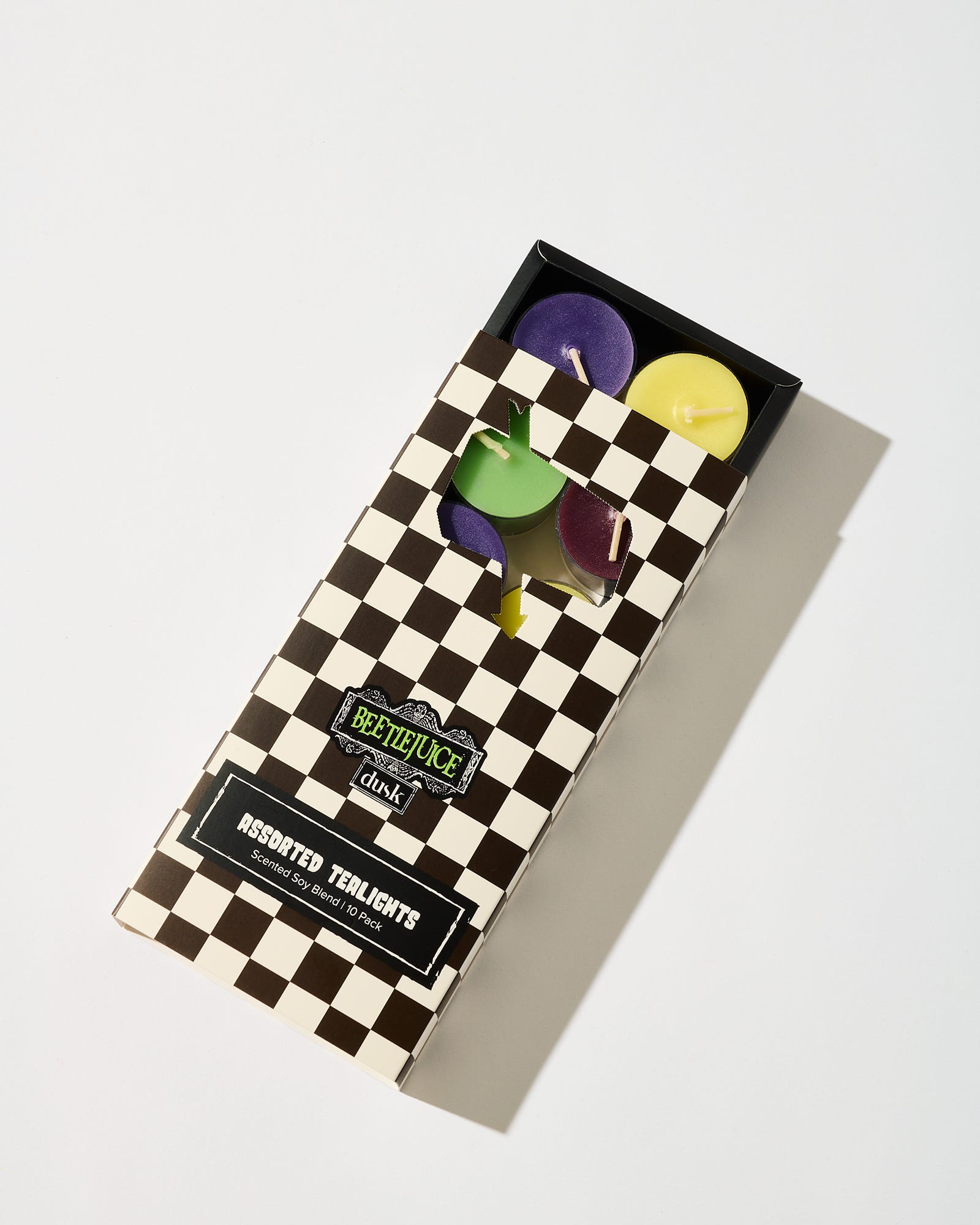 Assorted Tealights Scented Soy Blend 10 Pack