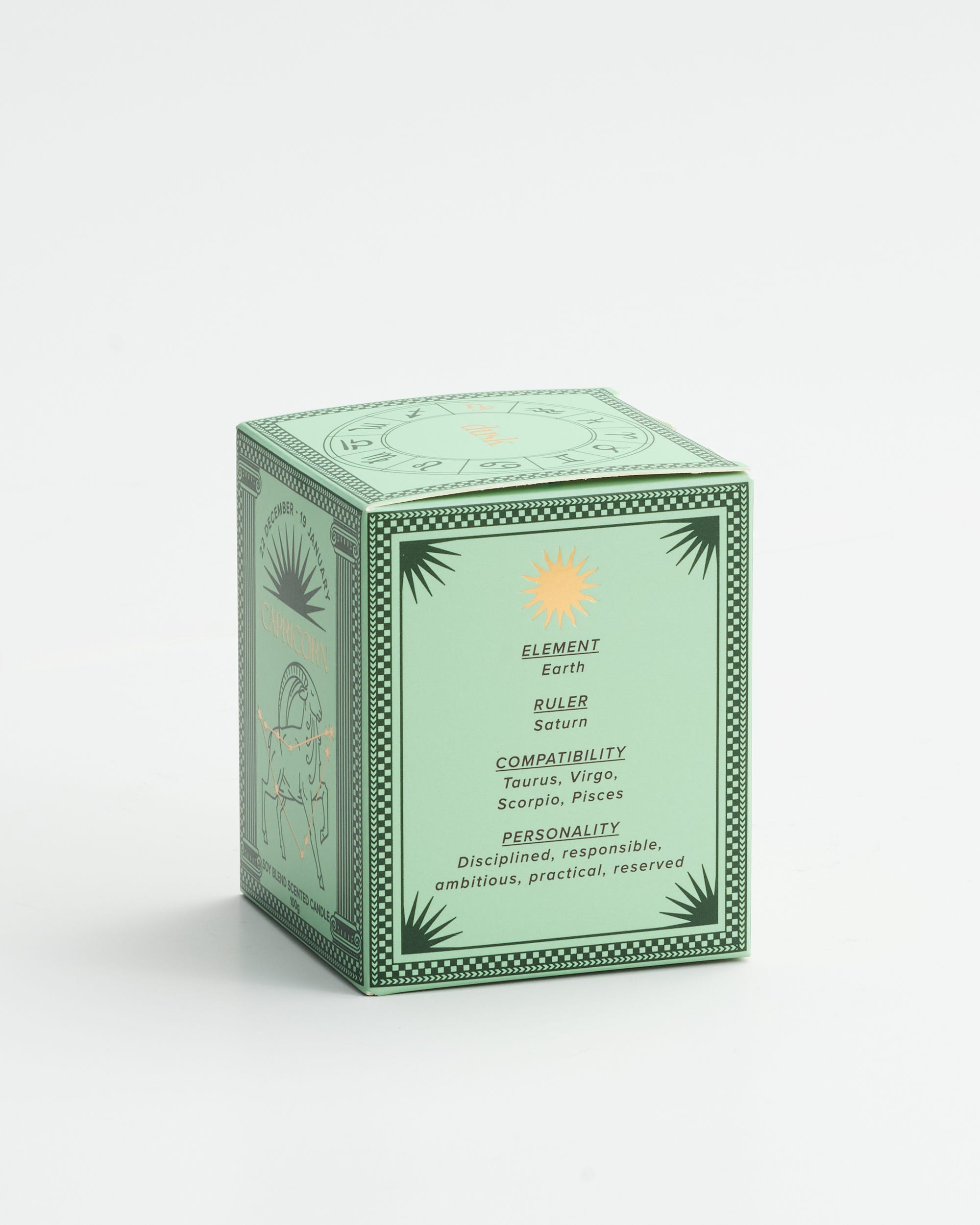 Capricorn Soy Blend Scented Candle 100g