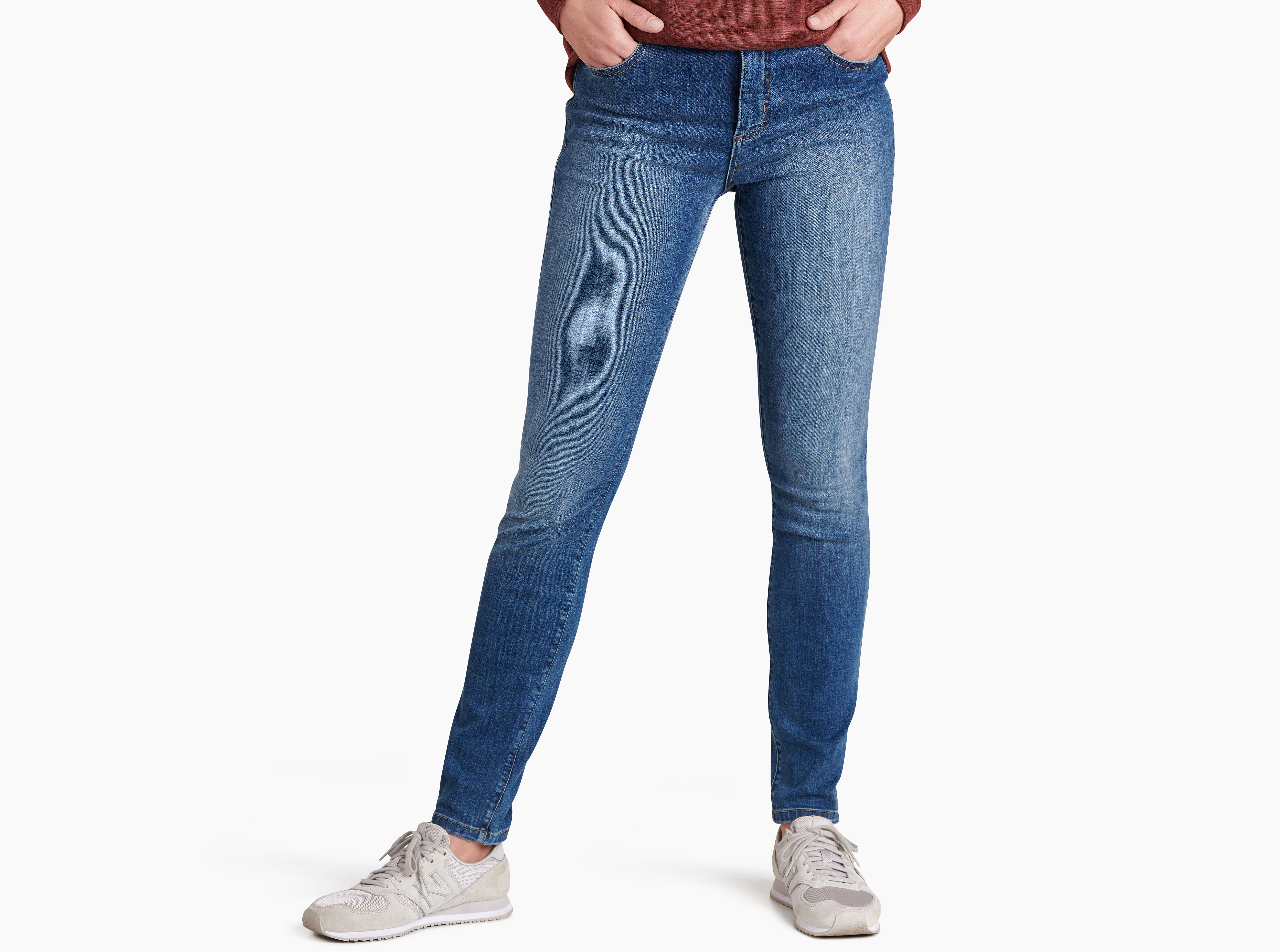 9" Kontour&trade; Flex Denim Skinny