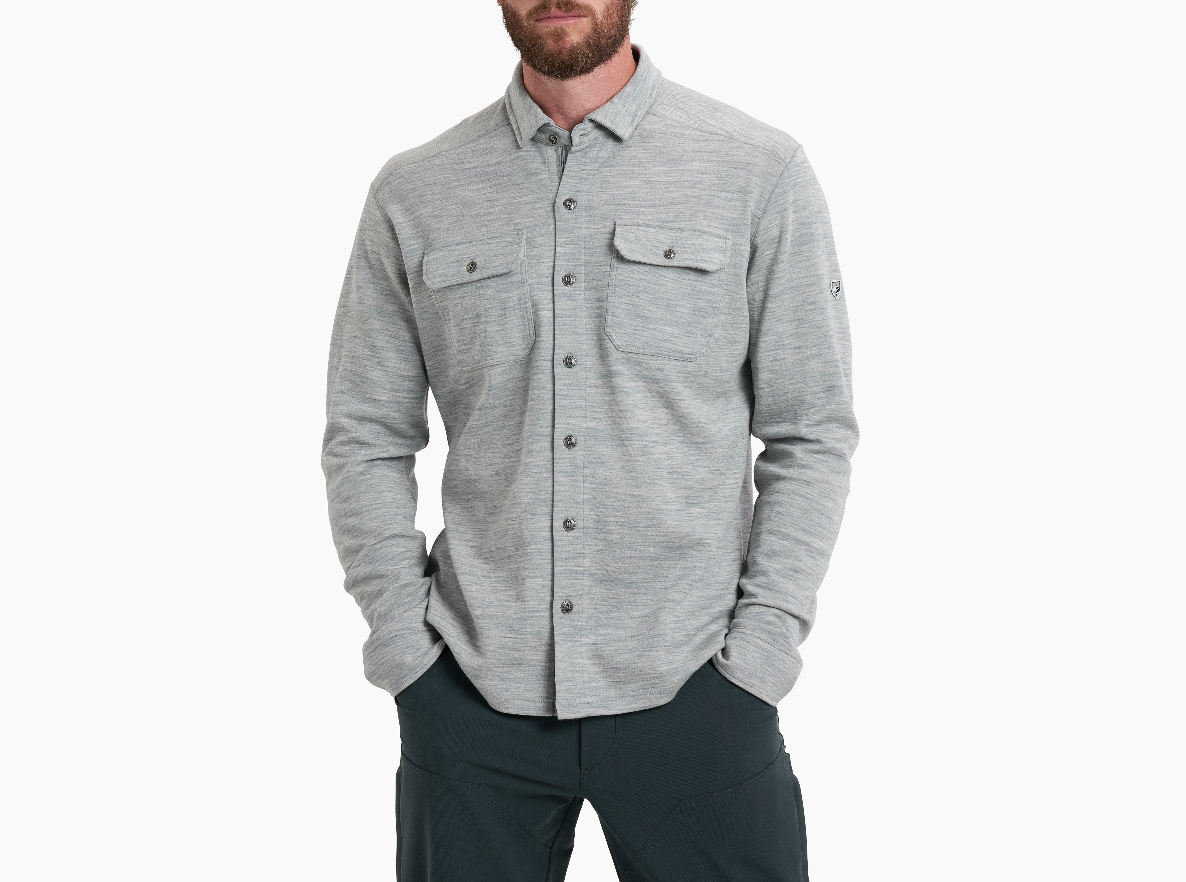 Invigoratr&trade; Merino Button Down