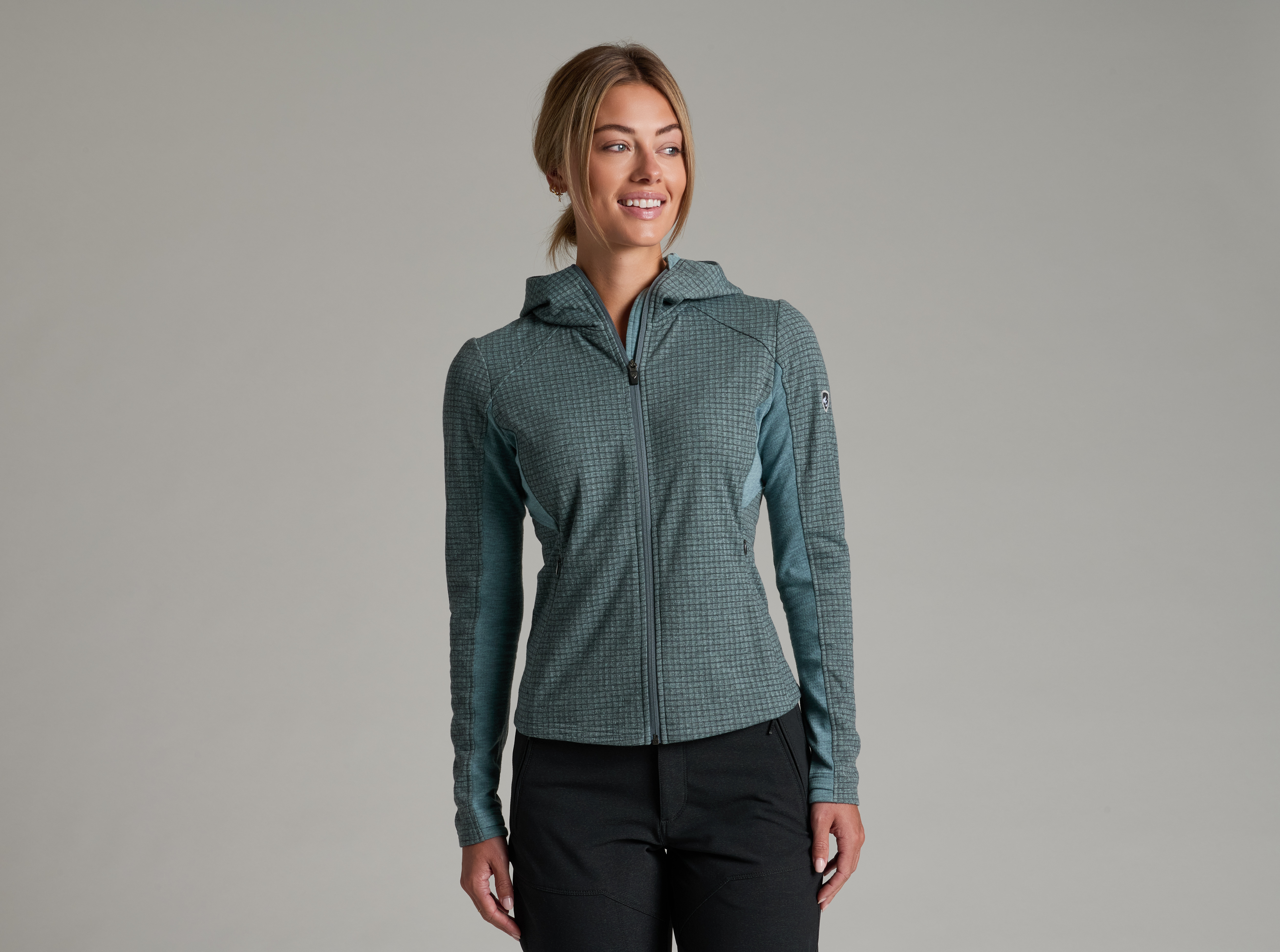 Reactiv&trade; Grid Full Zip Hoody