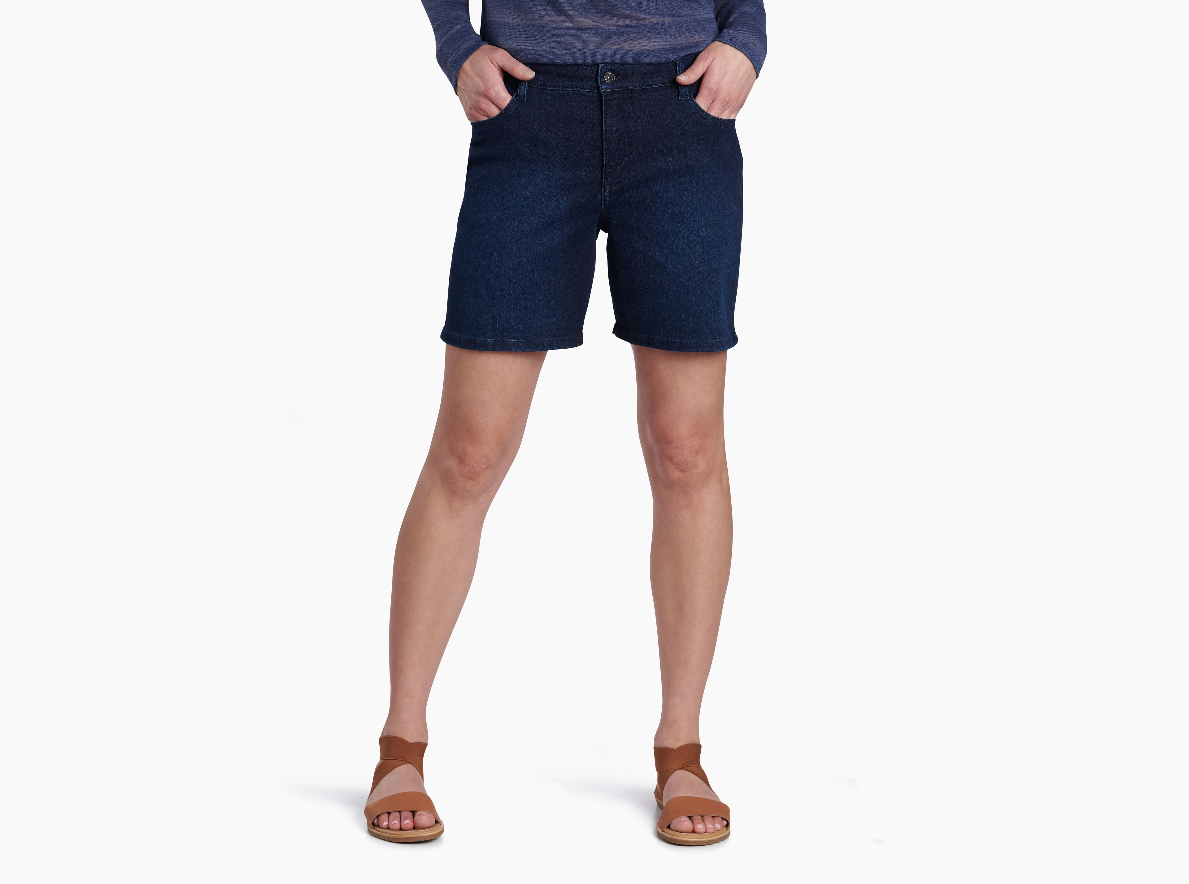 Kontour&trade; Flex Denim Short 6"