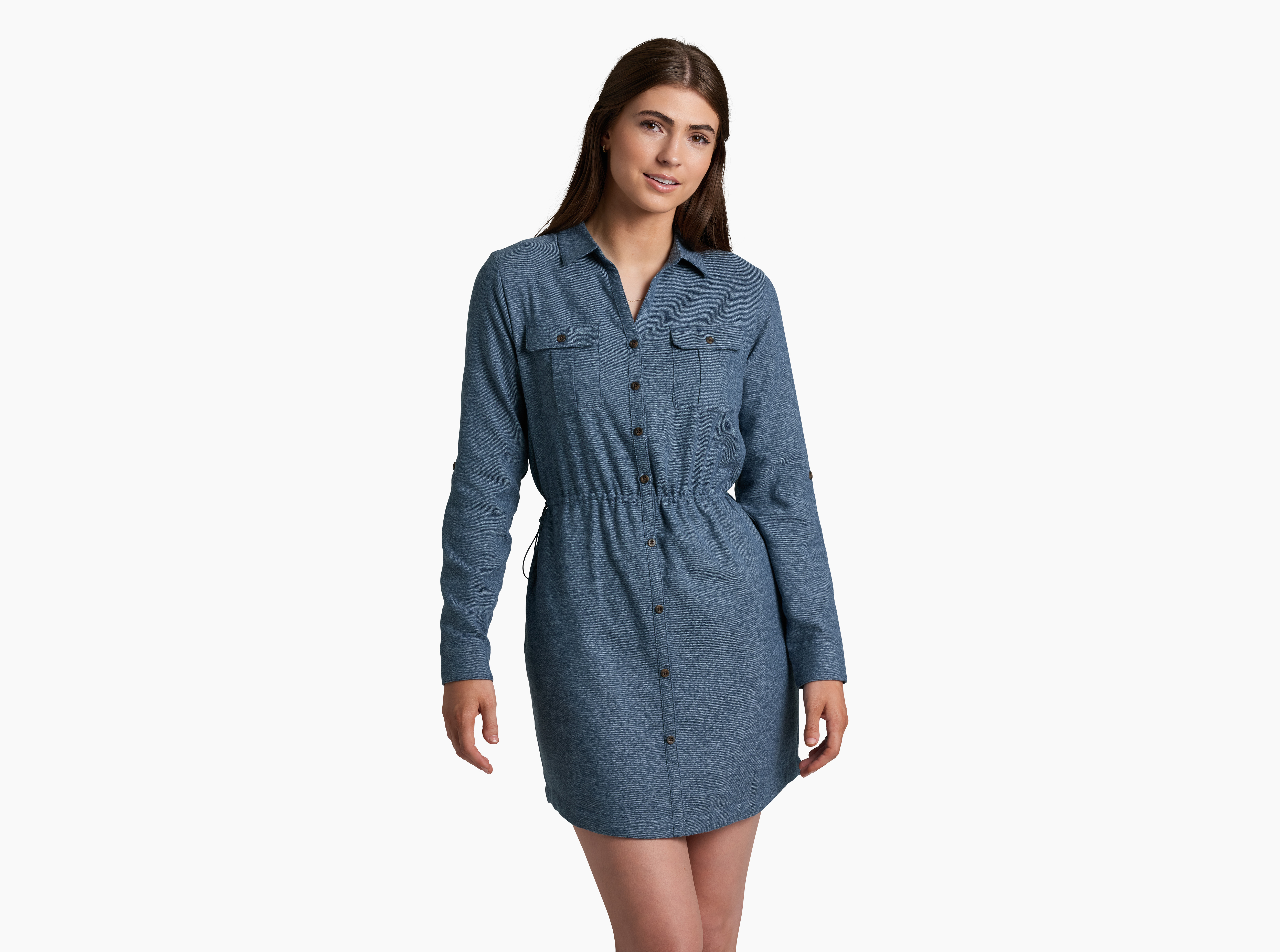 Whisper&trade; Flannel Dress