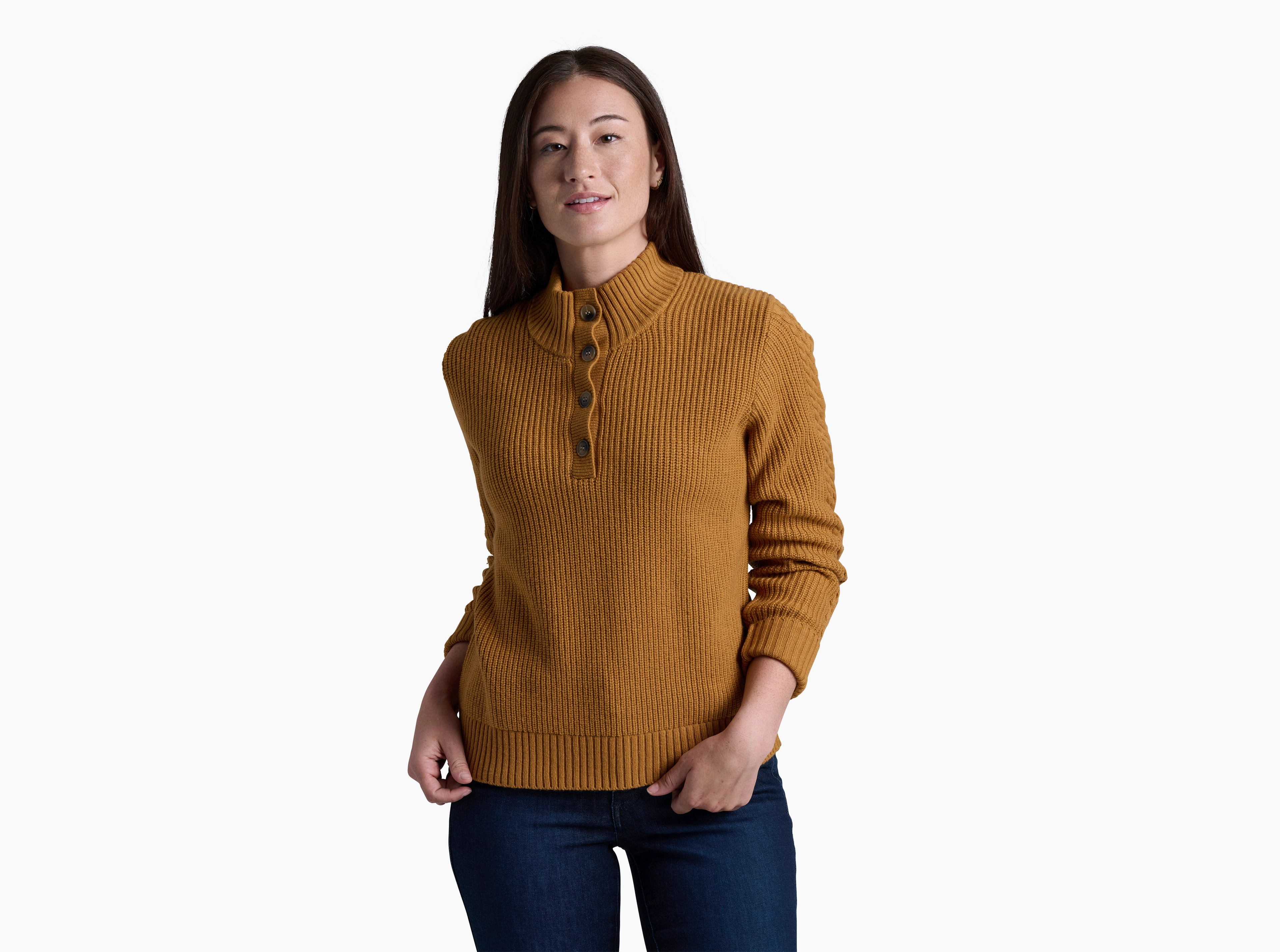 Fireside&trade; Henley Sweater