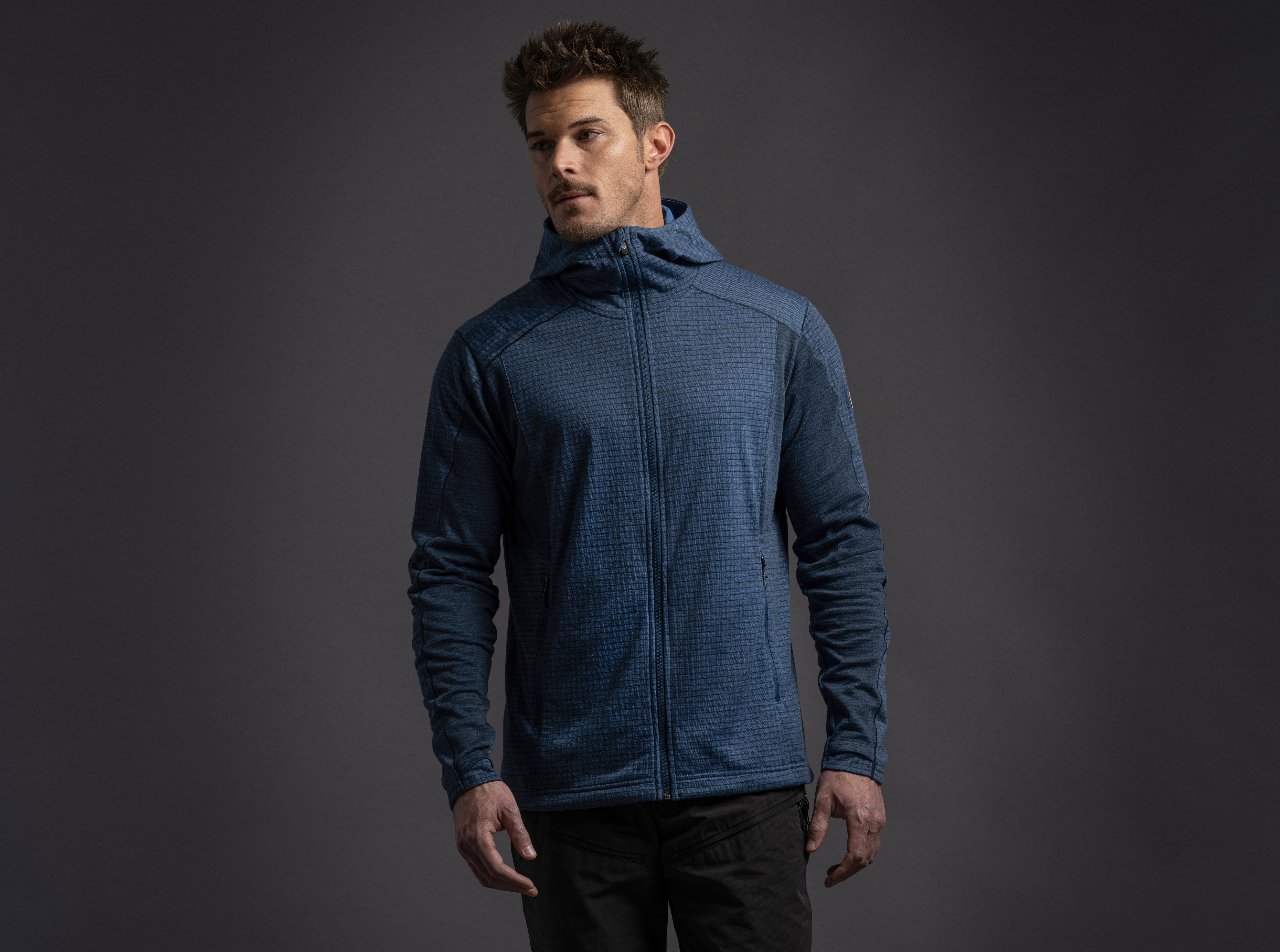 Reactiv&trade; Grid Full Zip Hoody