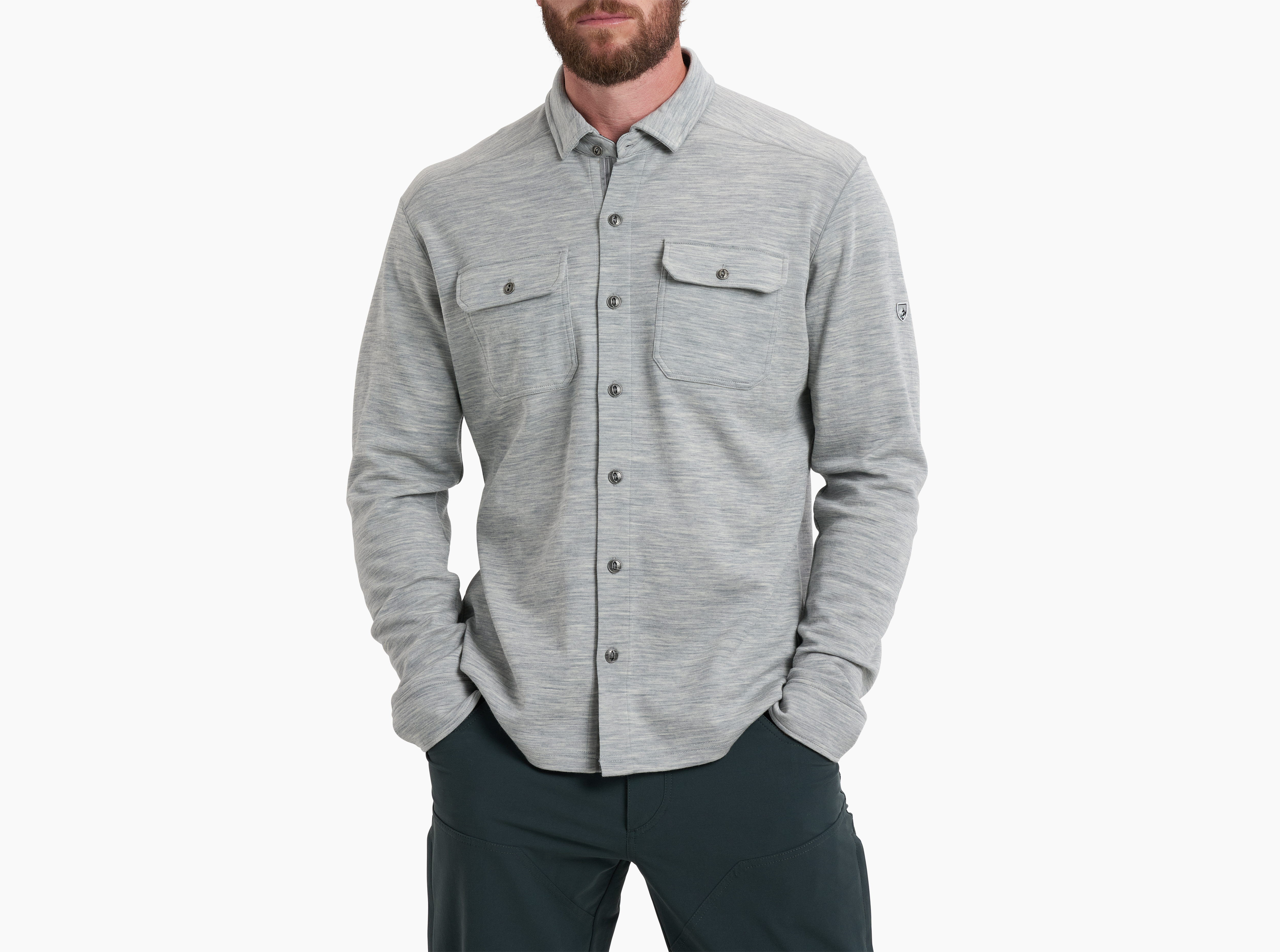 Invigoratr&trade; Merino Button Down