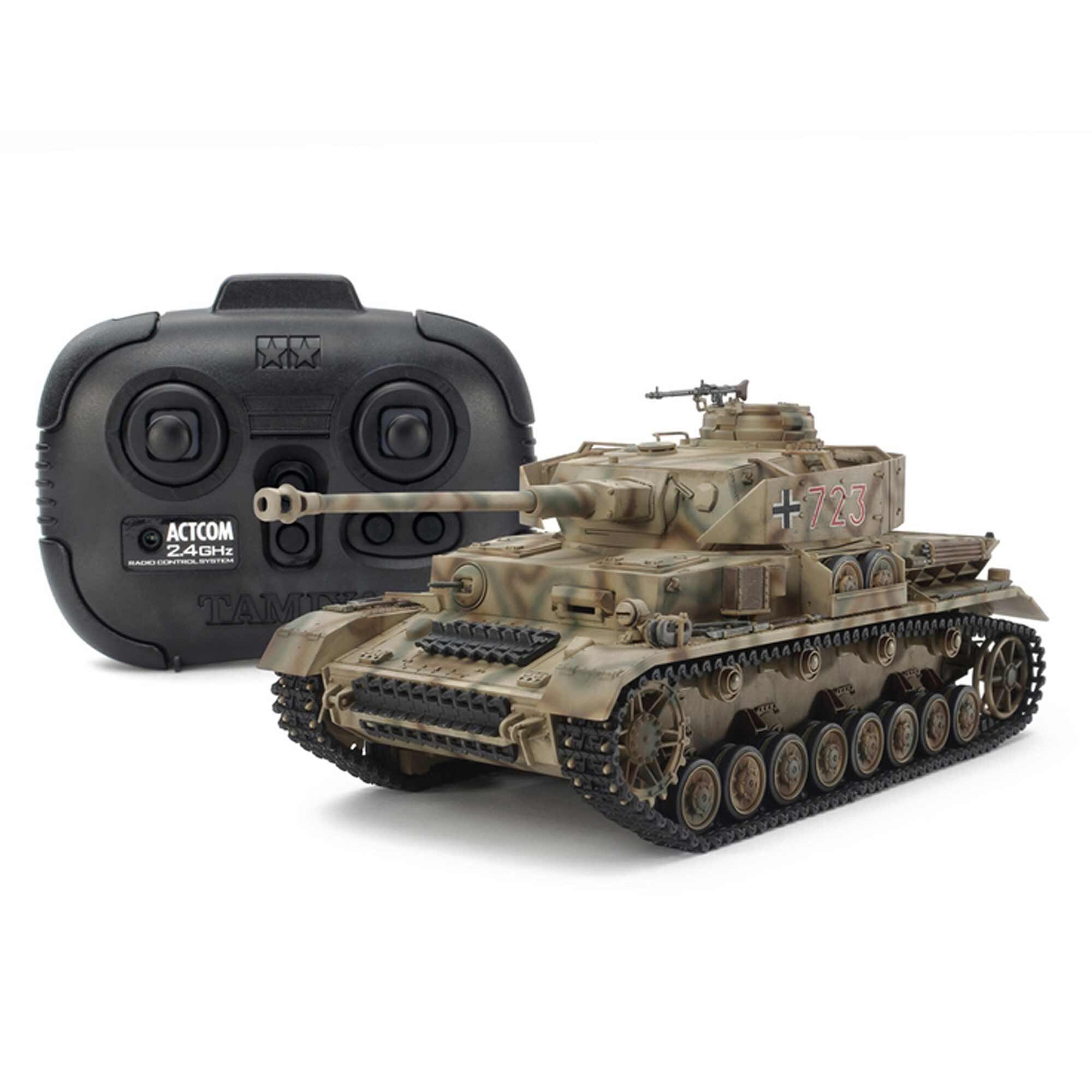 Tamiya 1/35 RC German Tank Panzerkampfwagen IV Ausf.J (w/Control Unit)