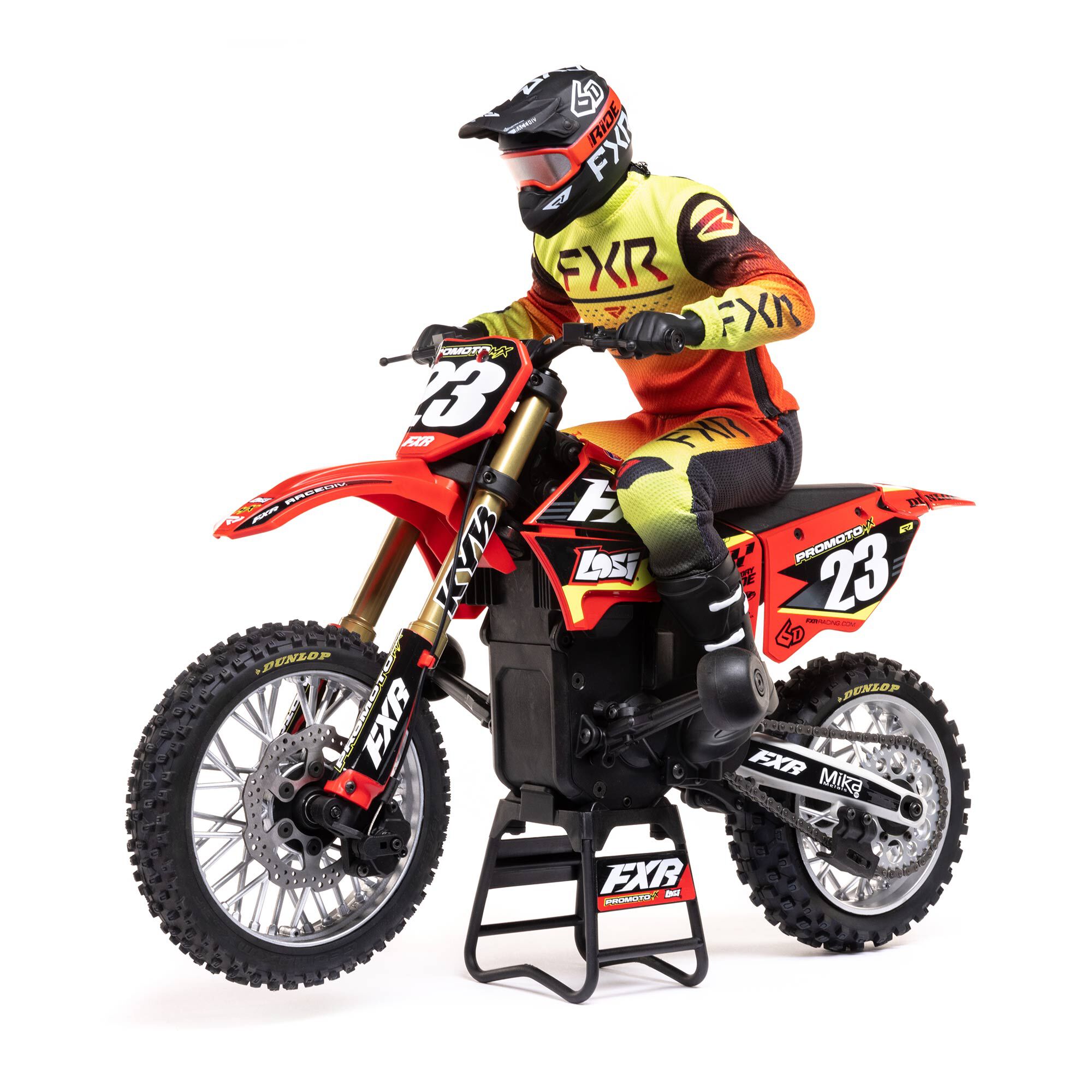 Losi 1/4 Promoto-MX FXR 2S RTR Brushless Motorcycle, Red