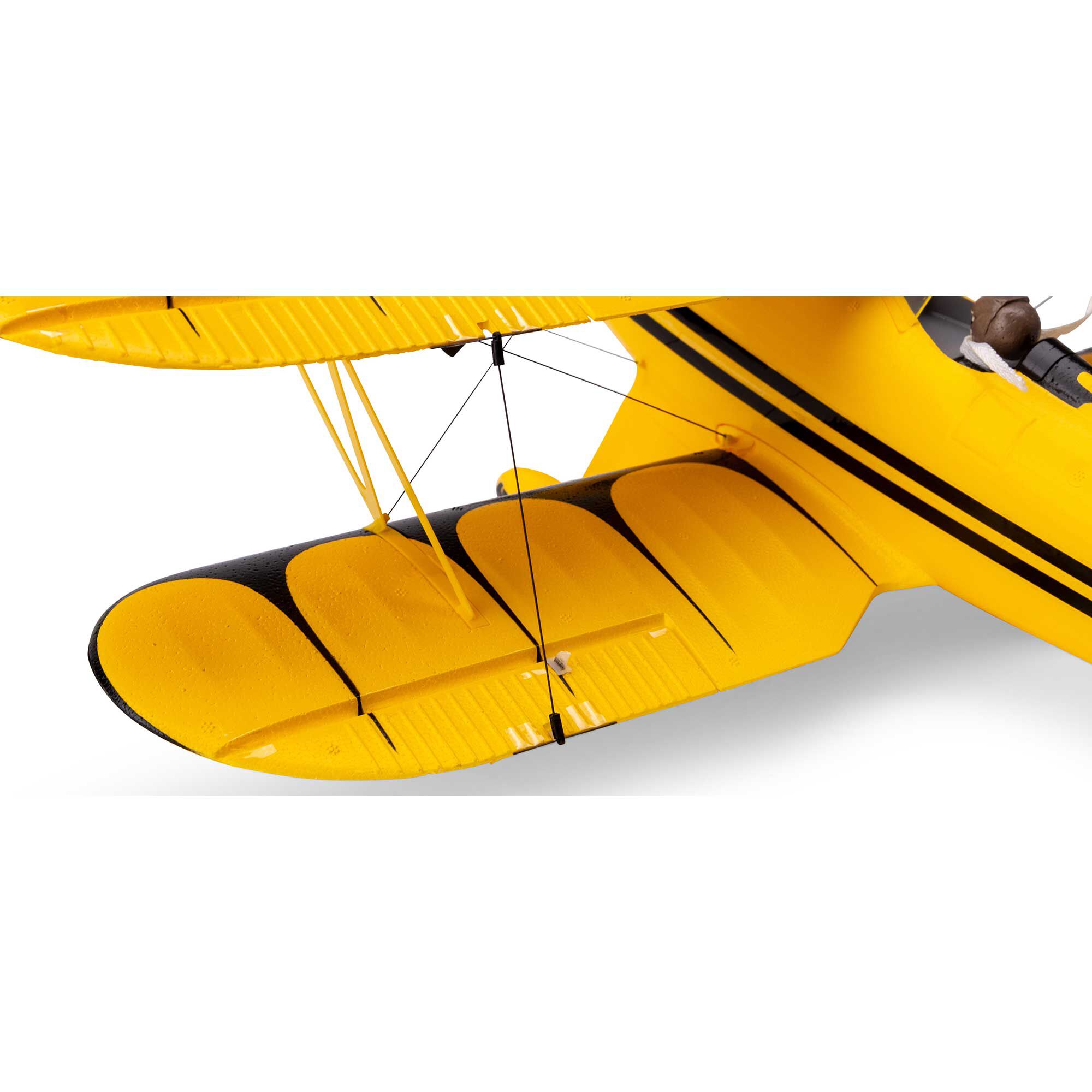 E-flite UMX WACO BNF Basic with AS3X and SAFE Select, Yellow