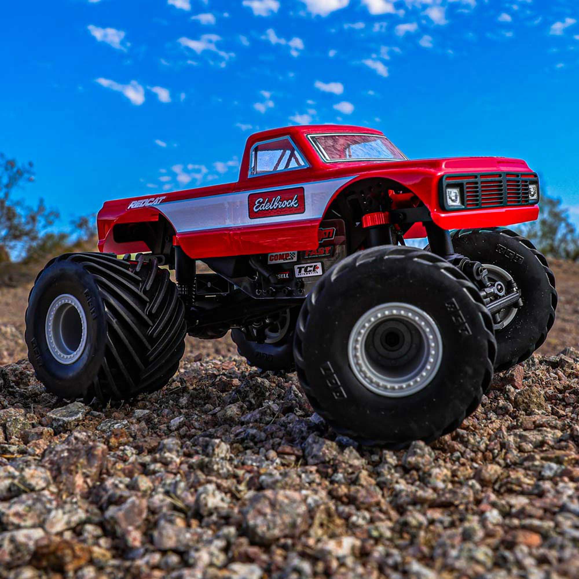 Redcat Racing 1/18 MT-18 4x4 Monster Truck RTR, Red