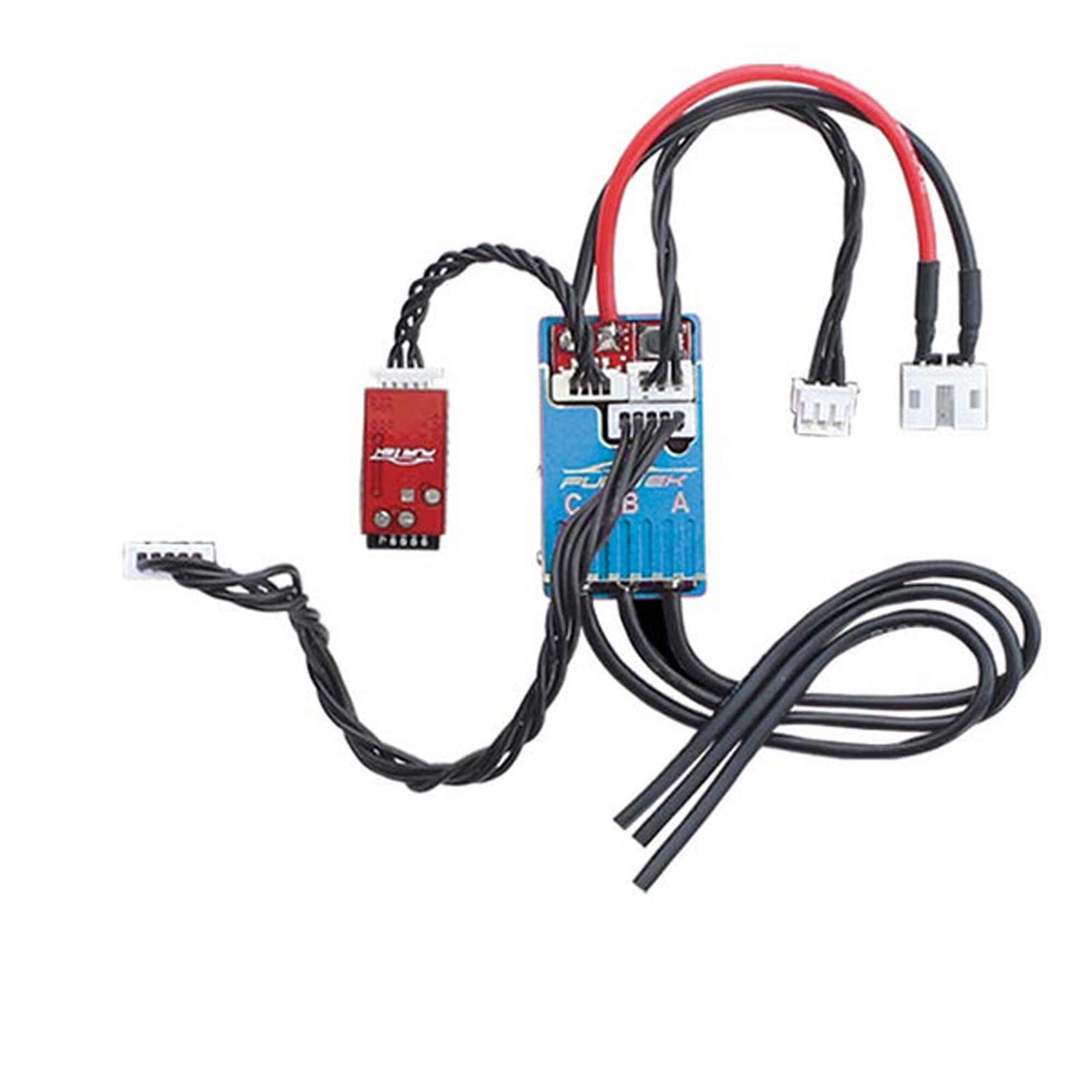 Furitek Cyclos 2S Lipo 20A/40A Brushless Sensored ESC with Bluetooth, Aluminum Blue Case: Drift/Race