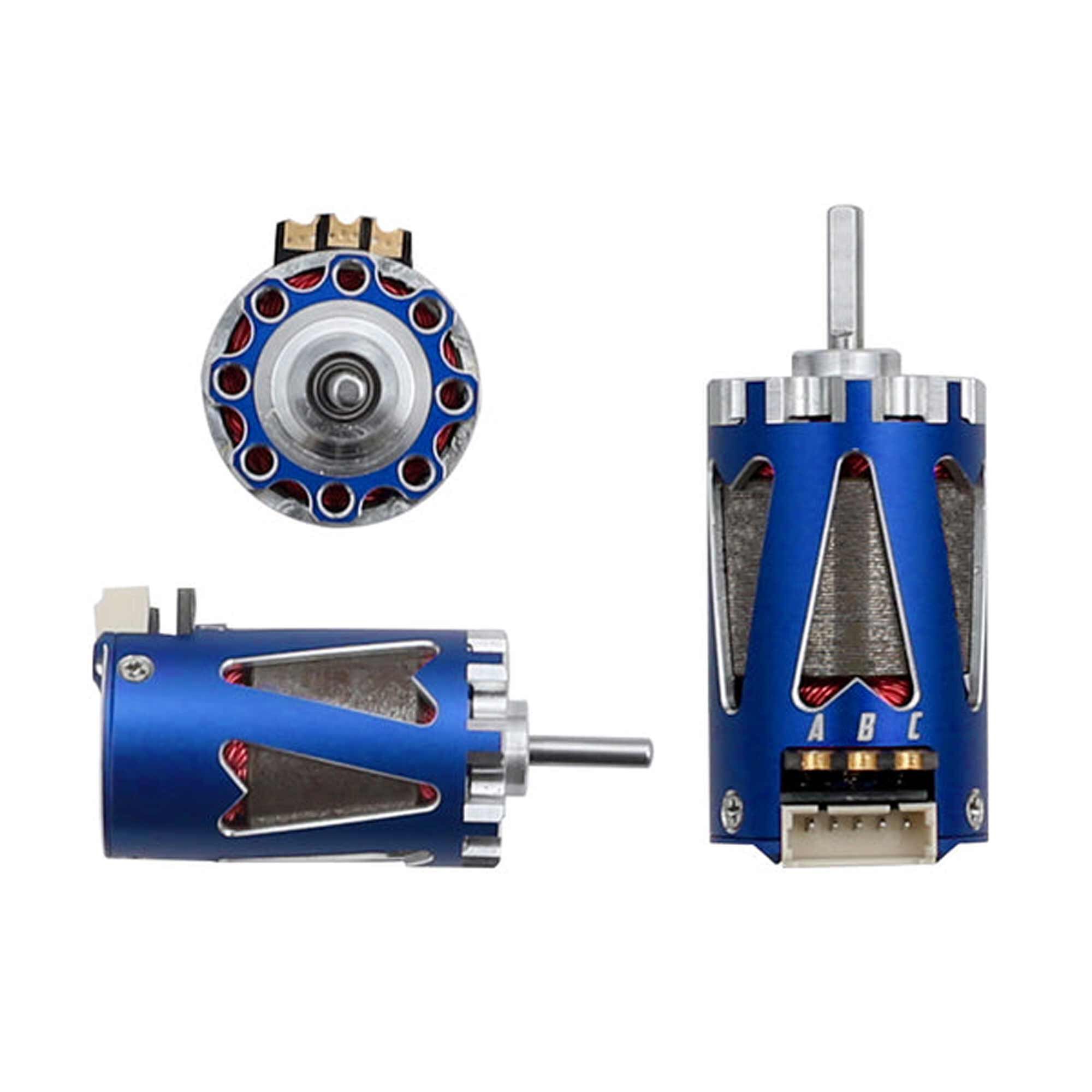 Furitek Hellfire 1410 7500Kv Sensored Brushless Motor, Blue