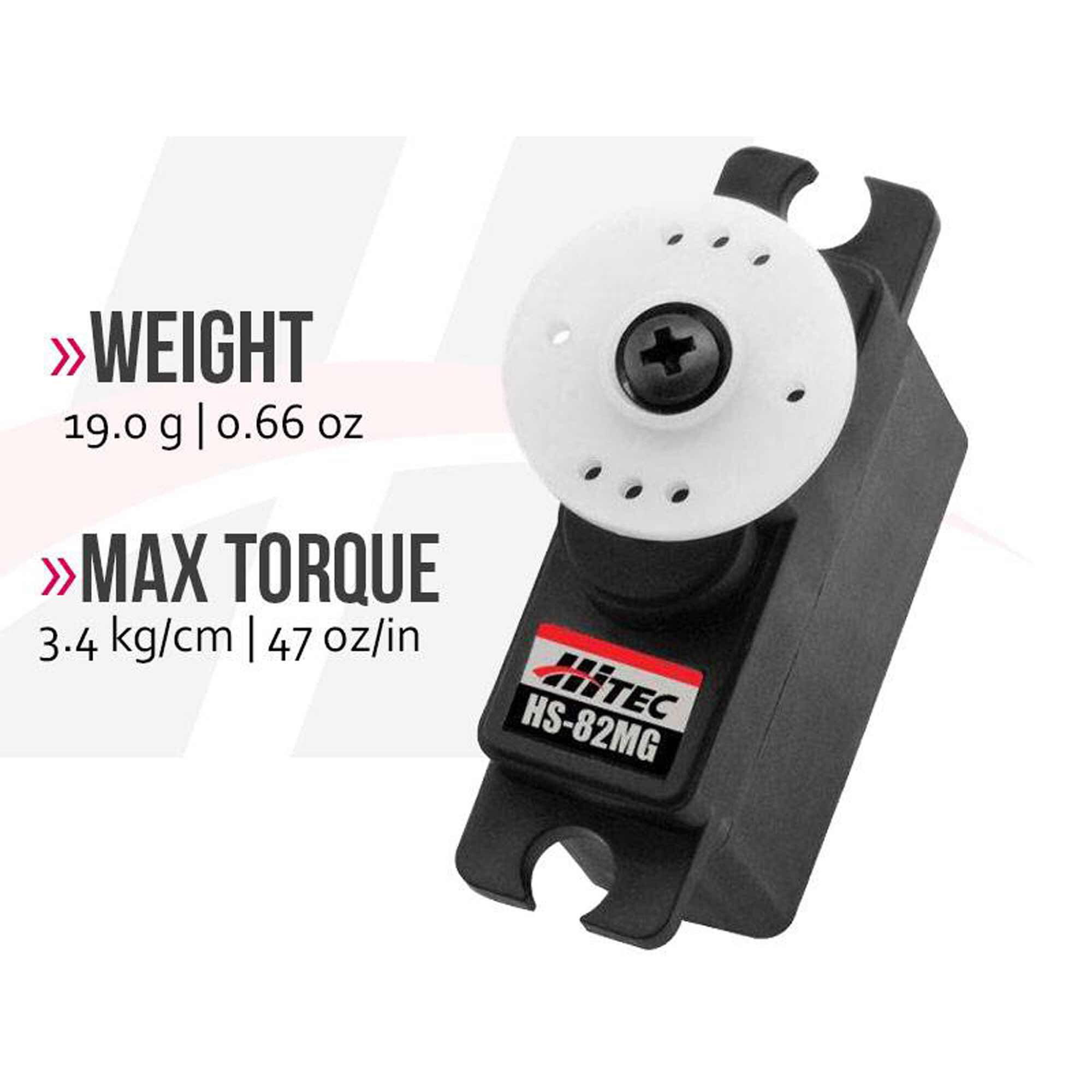 Hitec RCD Inc. HS-82MG Micro Analog Metal Gear Servo