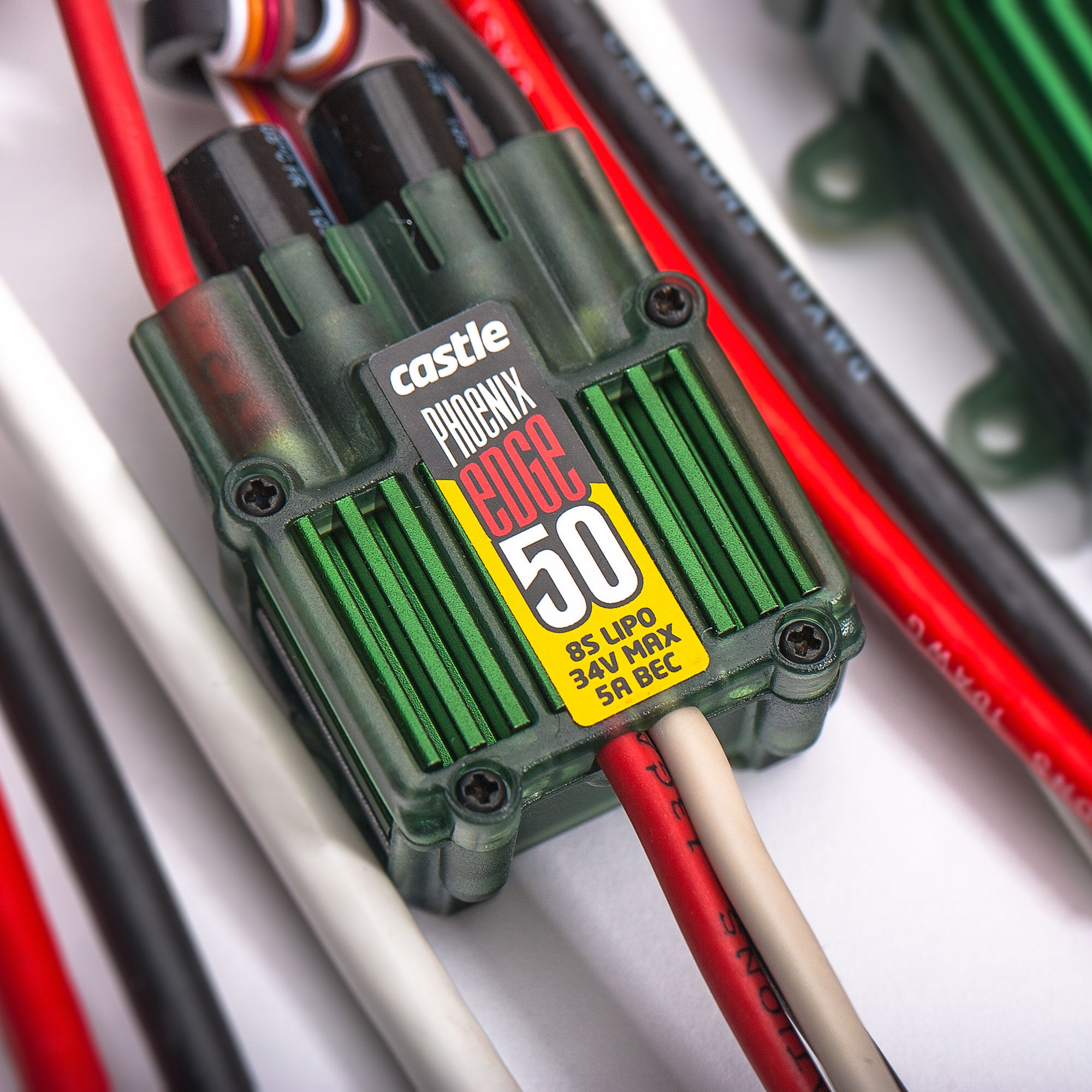 Castle Creations Phoenix Edge 50, 34V 50-Amp ESC with 5-Amp BEC