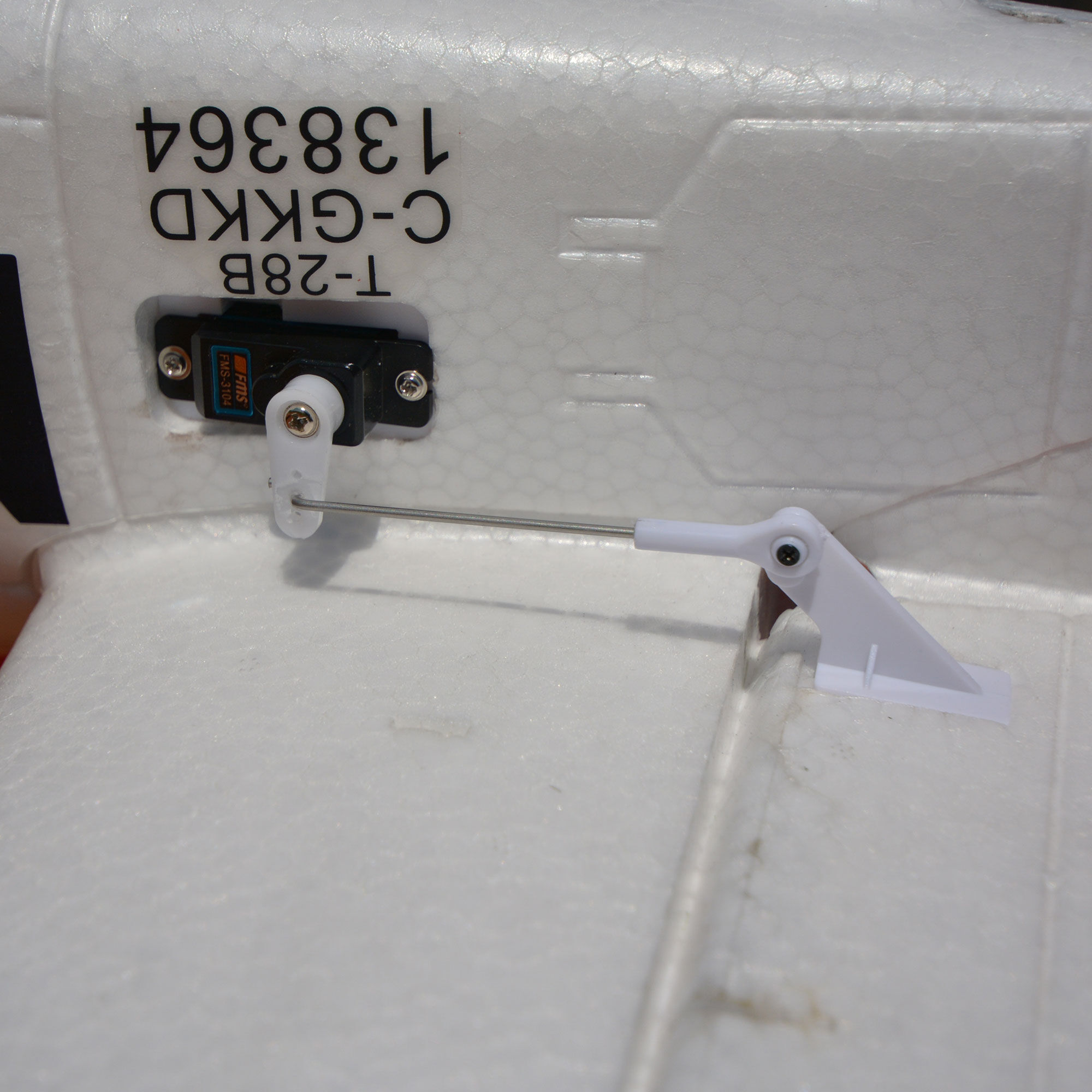 FMS T-28D Trojan V4 Red PNP, 1400mm