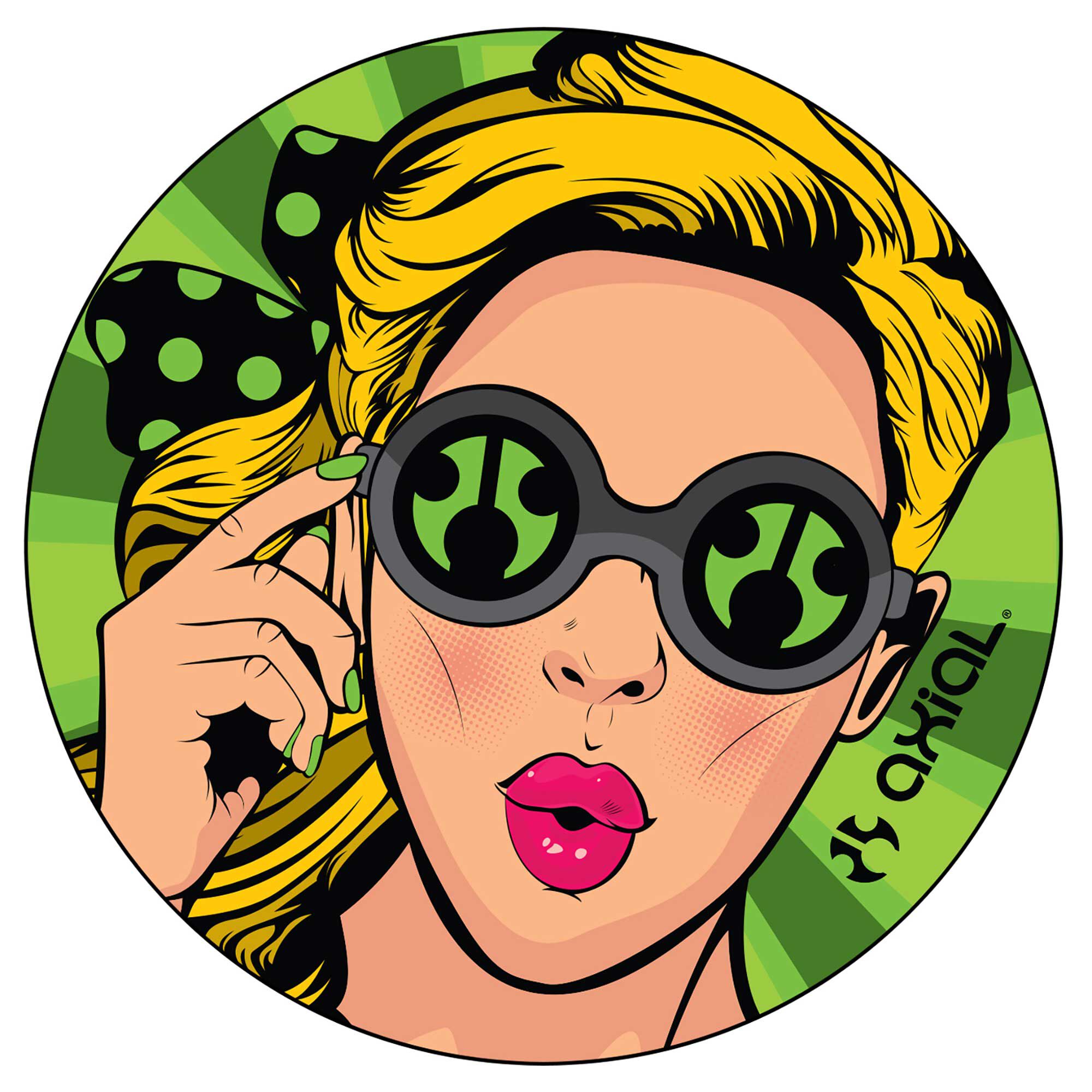 Axial Axial Retro Sunglasses Sticker