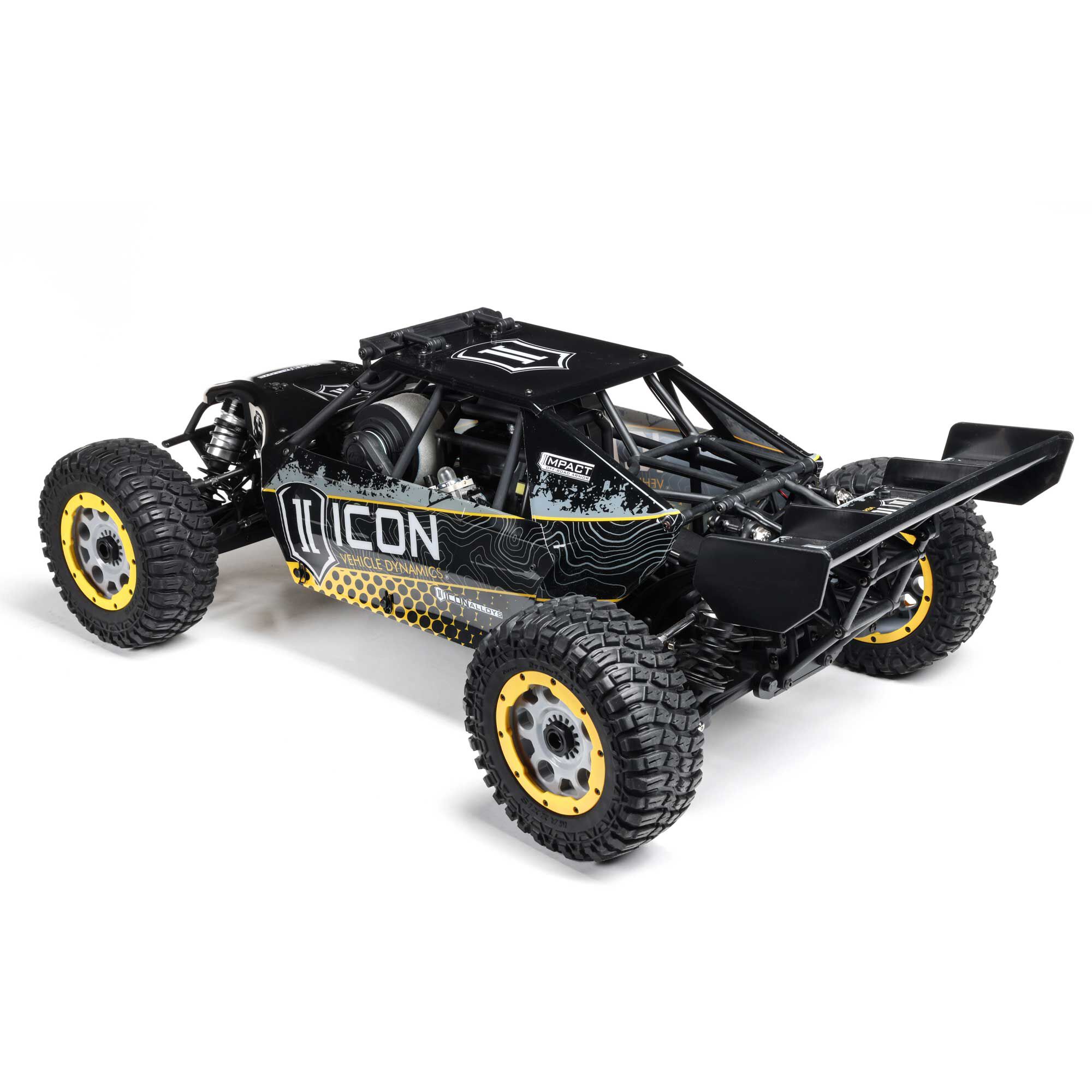 Losi 1/5 DBXL 2.0 Icon 4X4 RTR Gas Desert Buggy, Black
