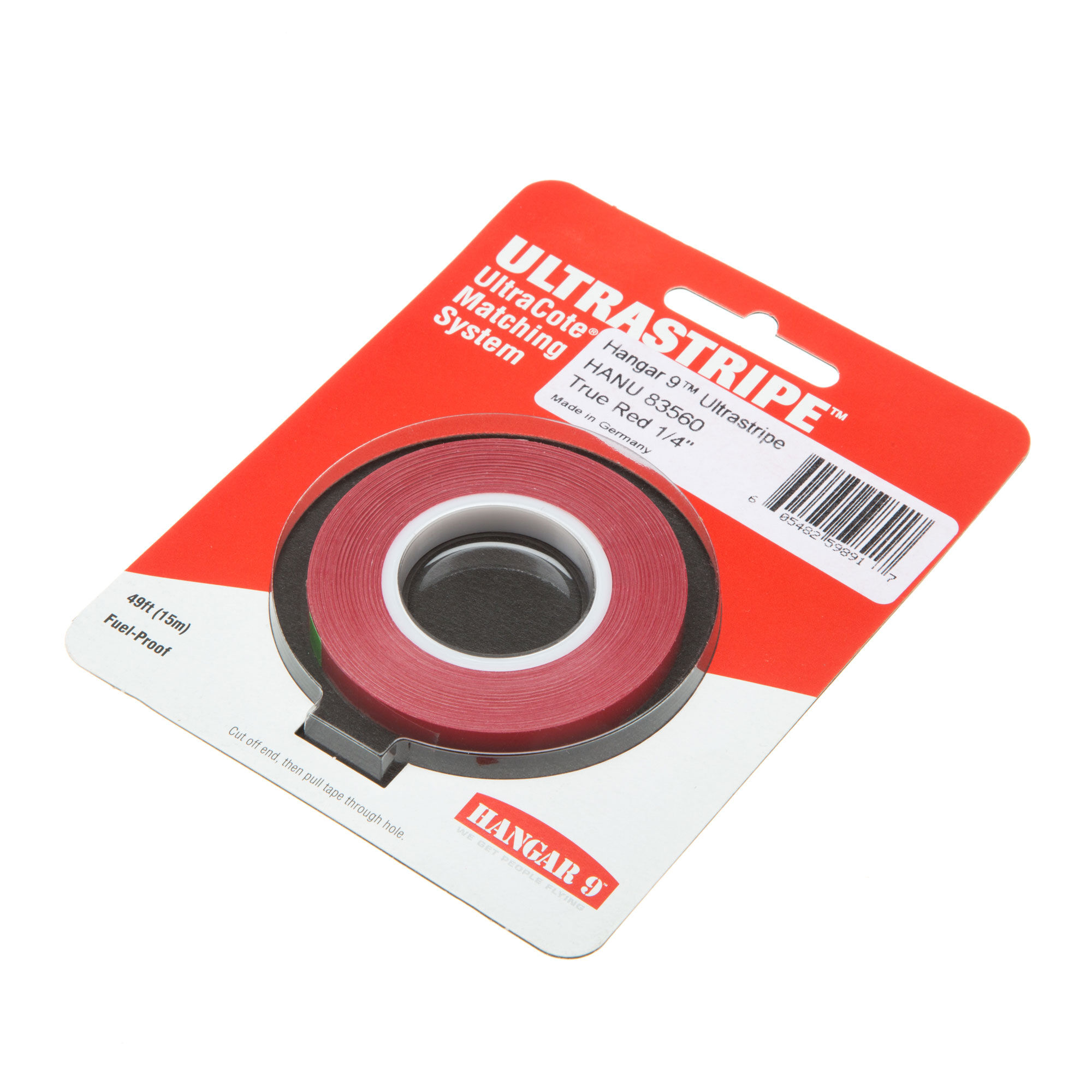Hangar 9 UltraStripe, True Red 1/4"
