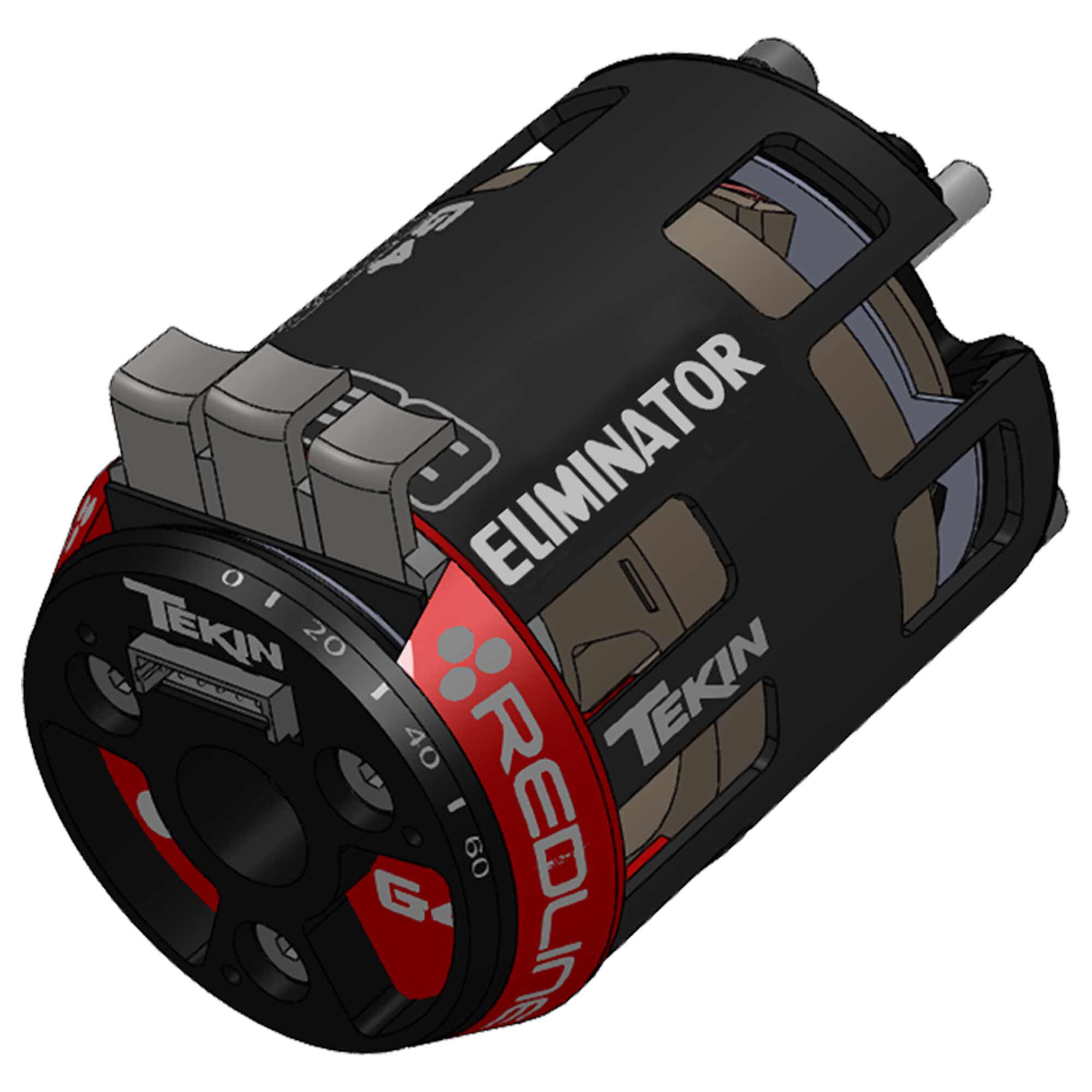 Tekin Tekin Eliminator Gen4 Sensored Brushless Drag Racing Motor, 4.5T
