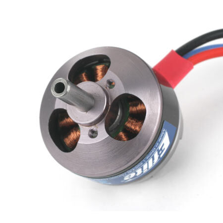 E-flite Park 370 Brushless Outrunner, 1200Kv with 4mm Hollow Shaft: 3.5mm Bullet