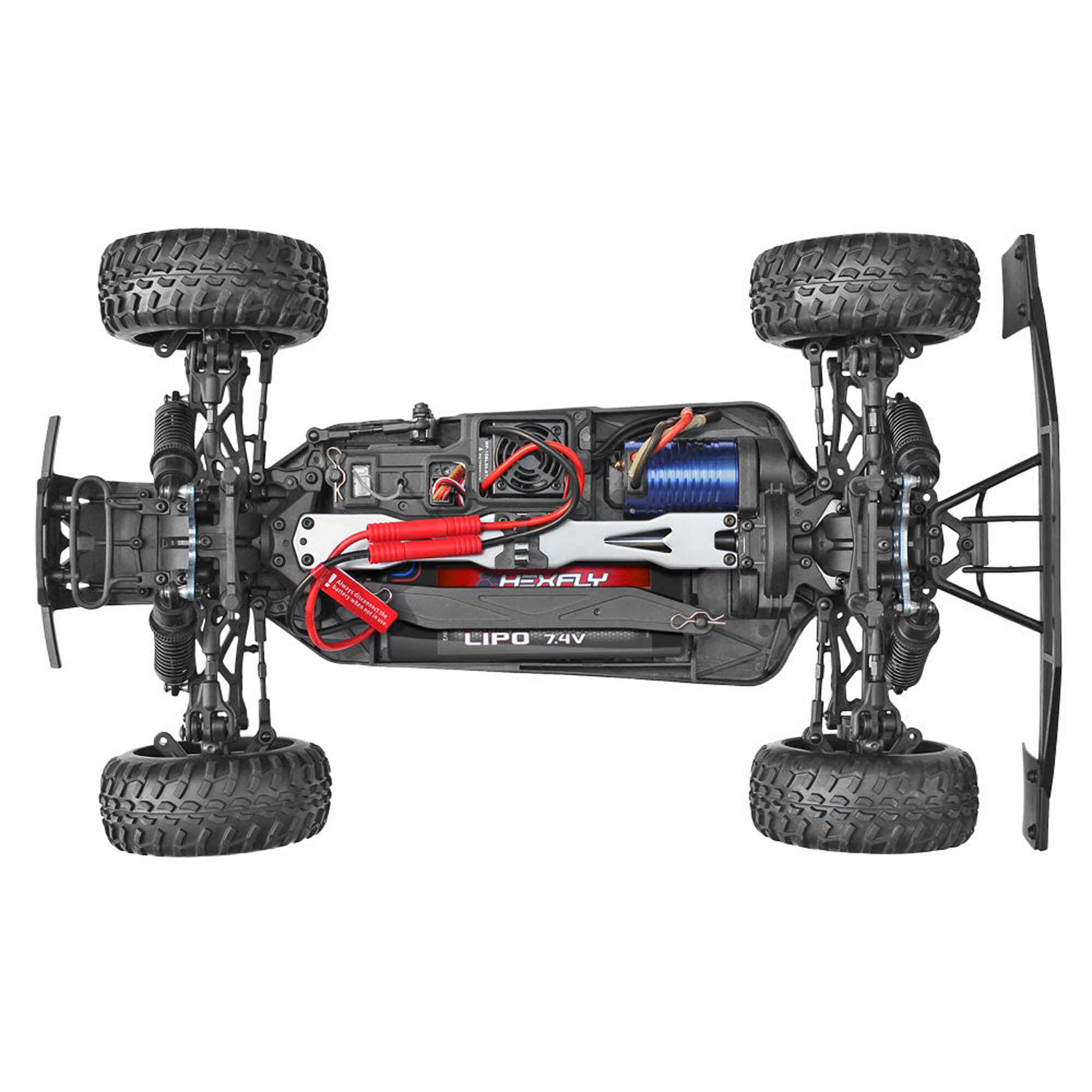 Redcat Racing 1/10 Blackout SC Pro 4WD Short Course Truck Brushless RTR, Red